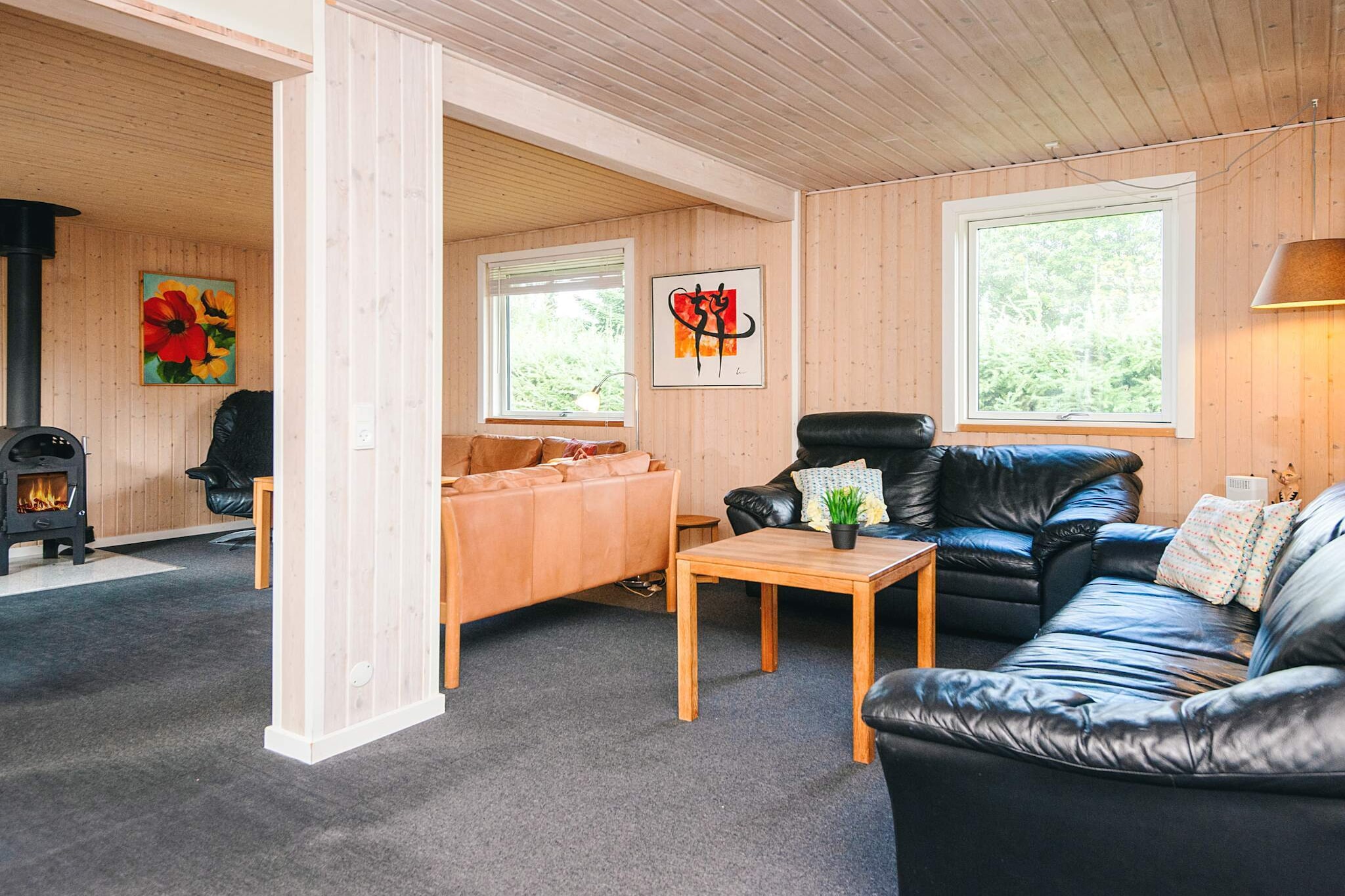 Maison de vacances pour 8 a Fårvang - Intérieur
