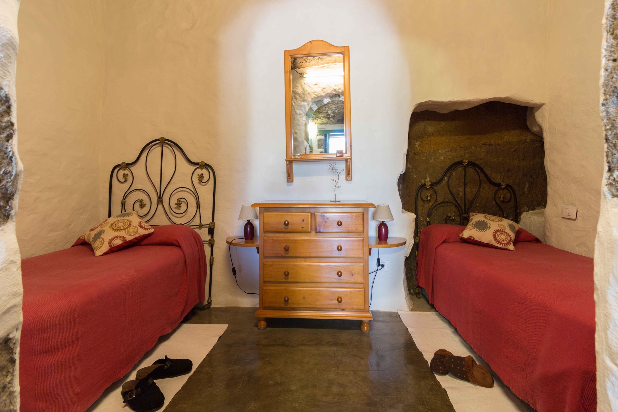 Casa-Cueva El Caidero - 6 Pax - Schlafzimmer