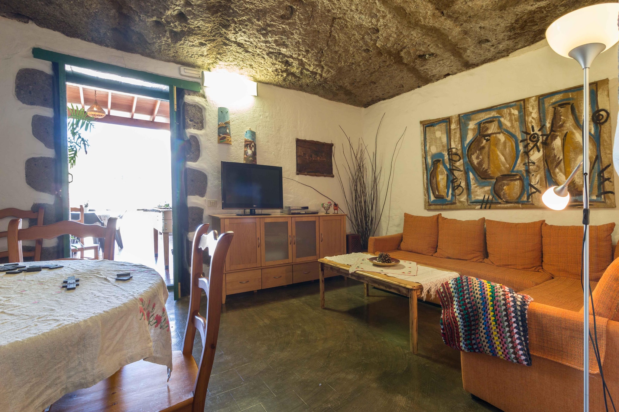 Cave-House El Mimo - 4 Pax - Salon