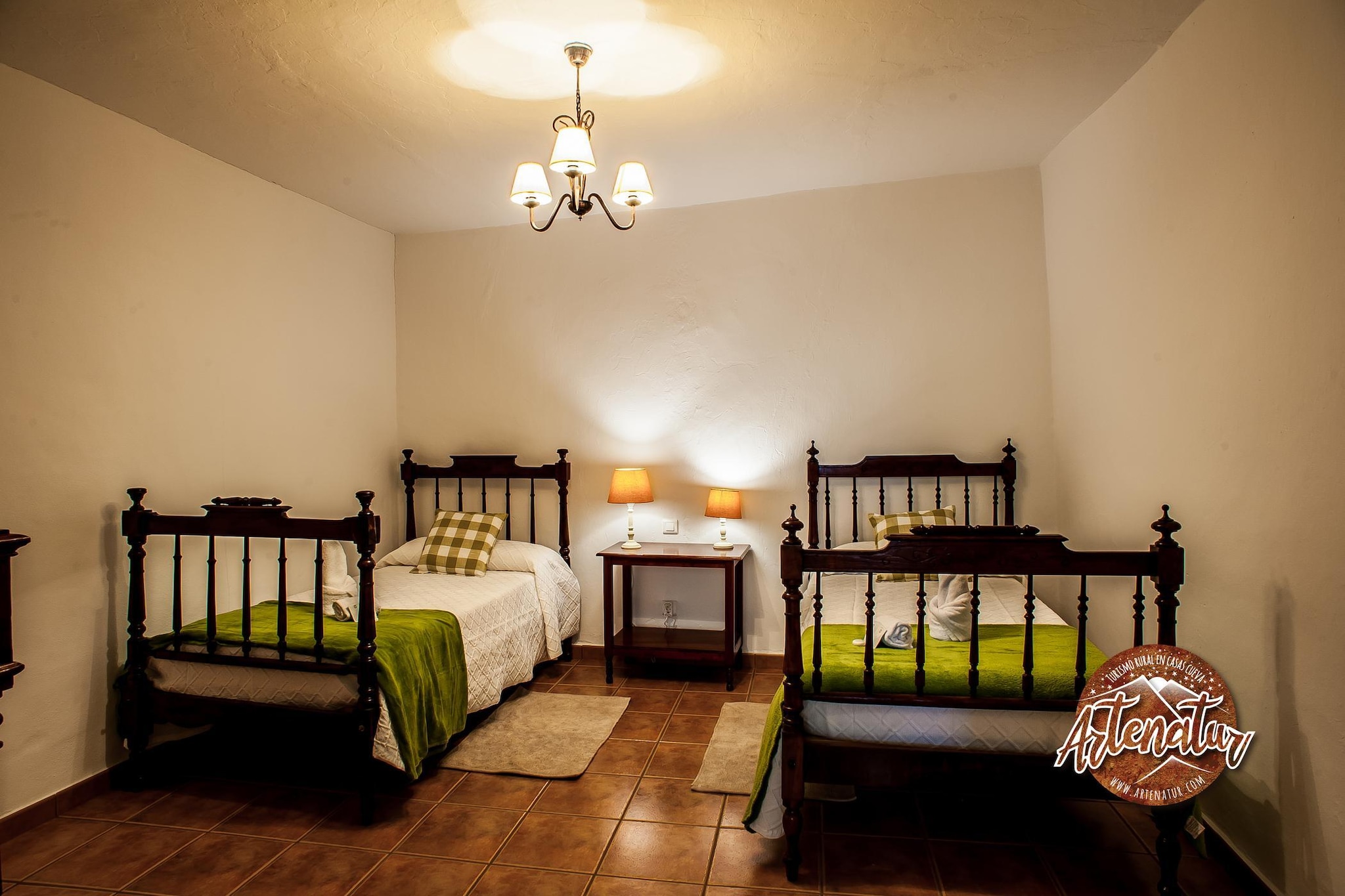 Cave-House El Molino - 3 Pax - Schlafzimmer