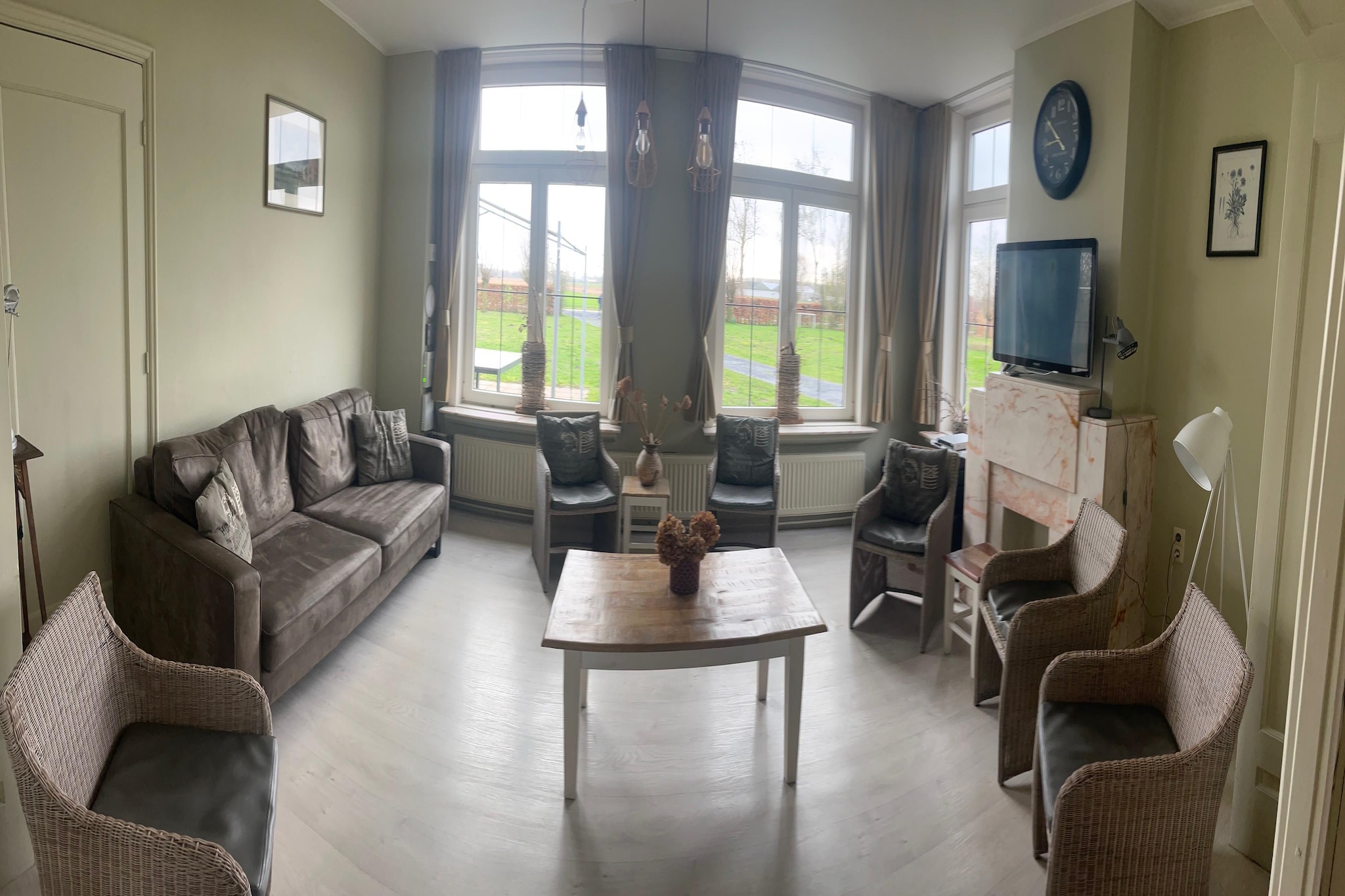 De Biezenpolder 't Groothuus-Wohnzimmer