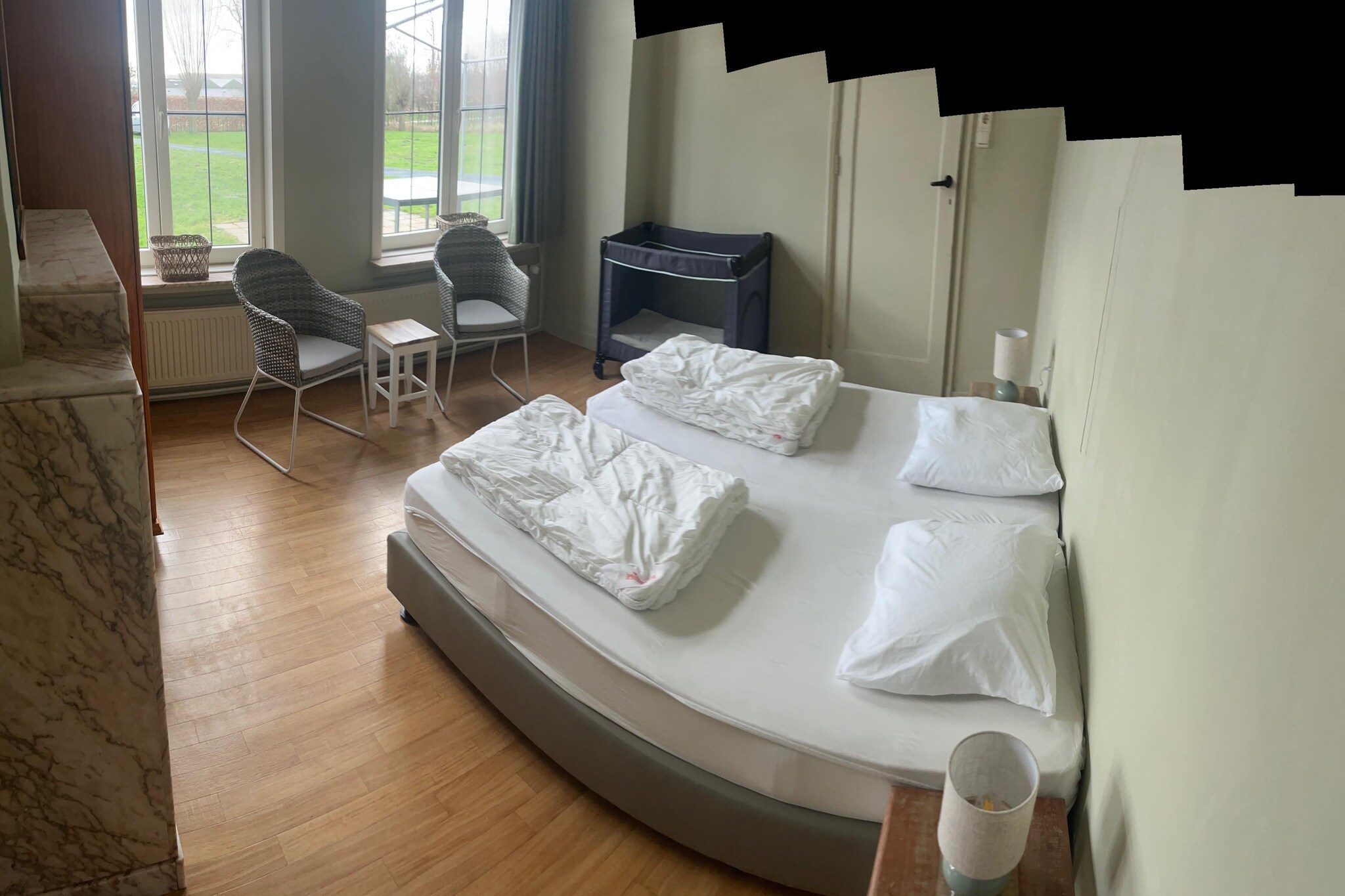 De Biezenpolder 't Groothuus-Schlafzimmer