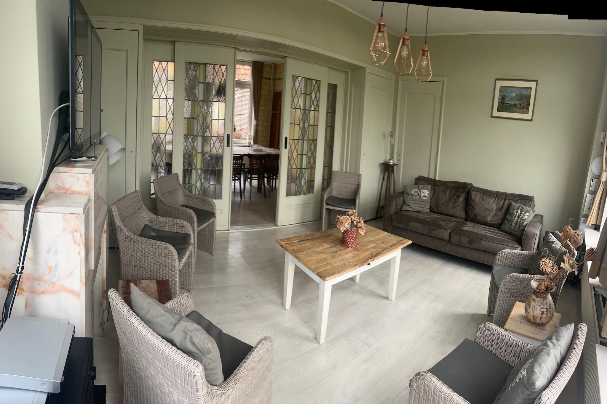 De Biezenpolder 't Groothuus-Wohnzimmer