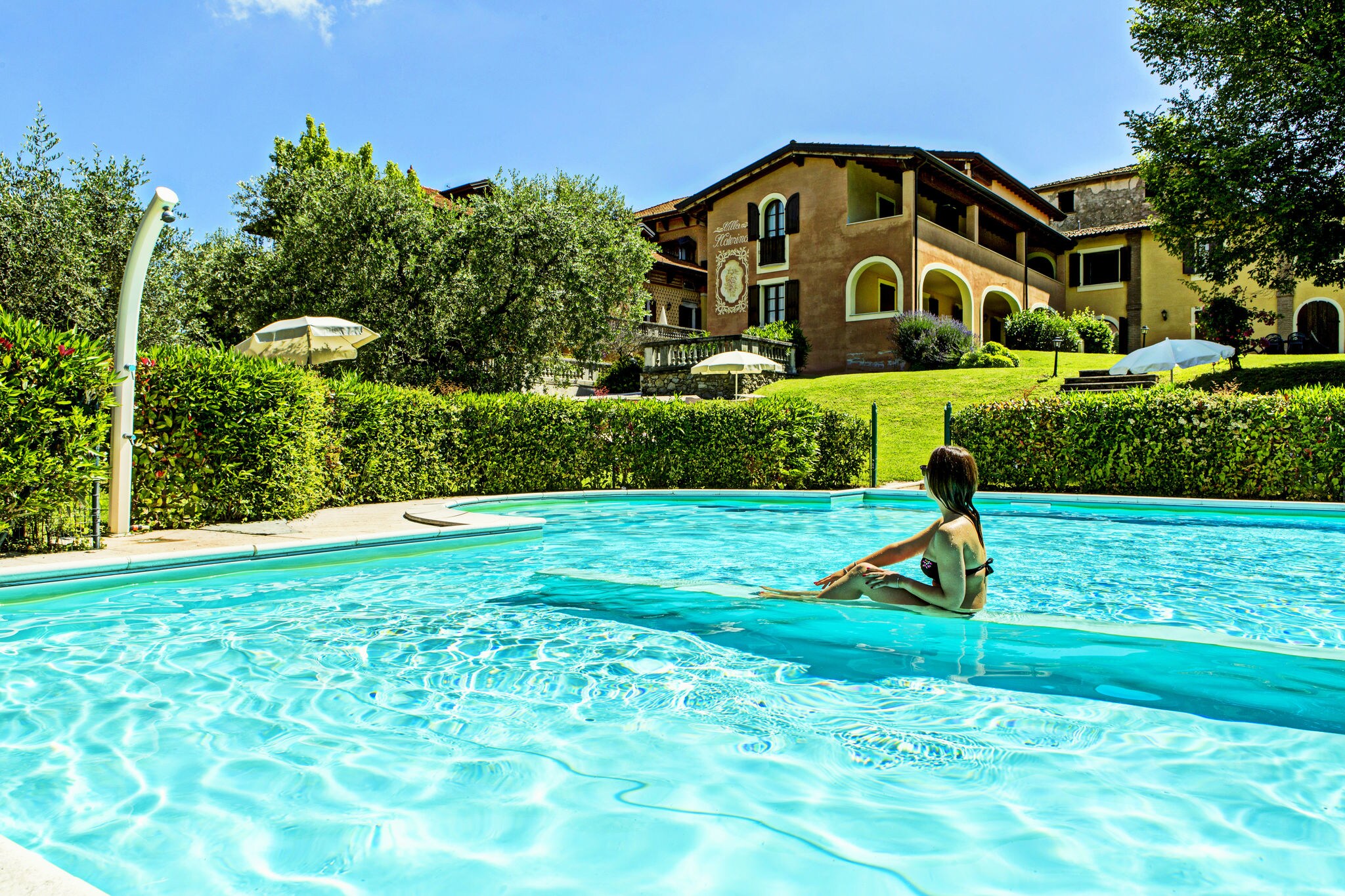 Maison de vacances confortable à Manerba del Garda, piscine