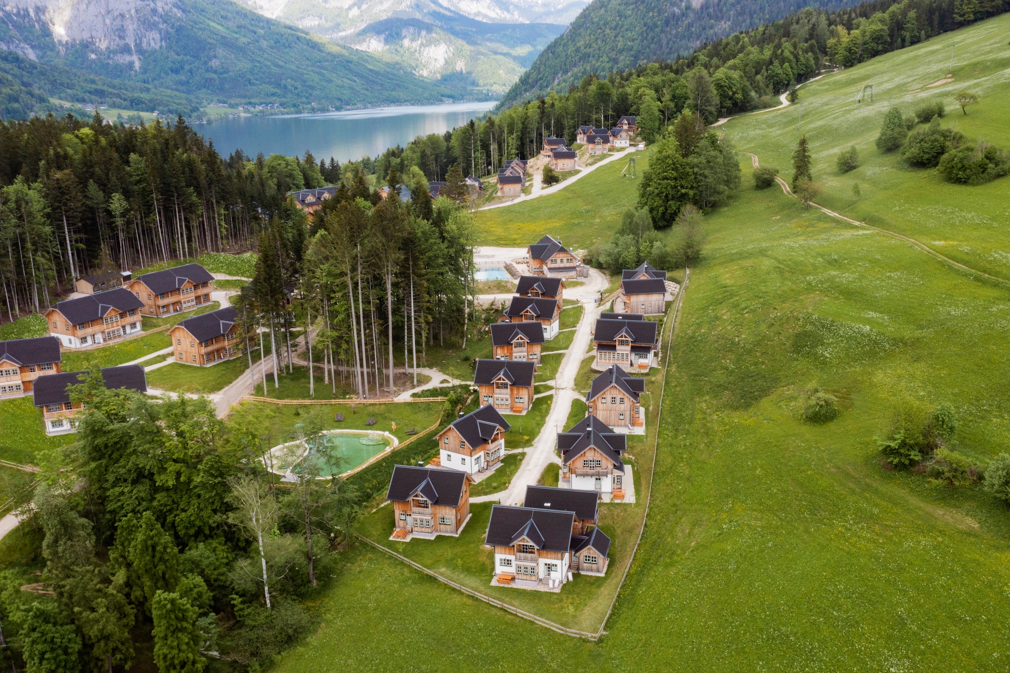 Haus Toplitzsee 2 - Außenbereich Sommer
