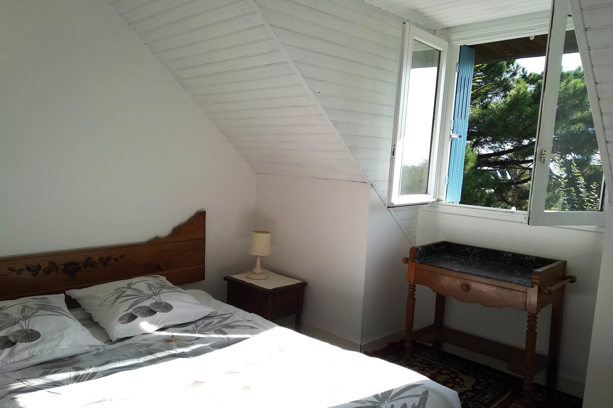 Jolie maison de vacances à Sarzeau - Slaapkamer