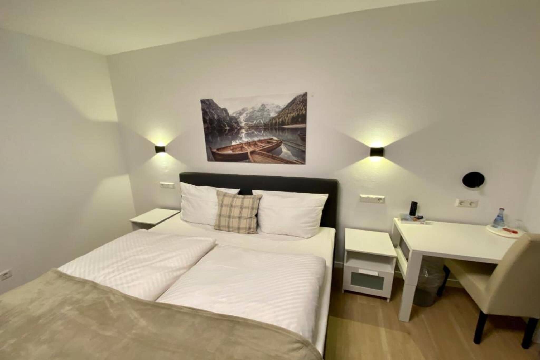 Landhotel Rauber Sankt Wendel - Double Room  Tarrace - Slaapkamer