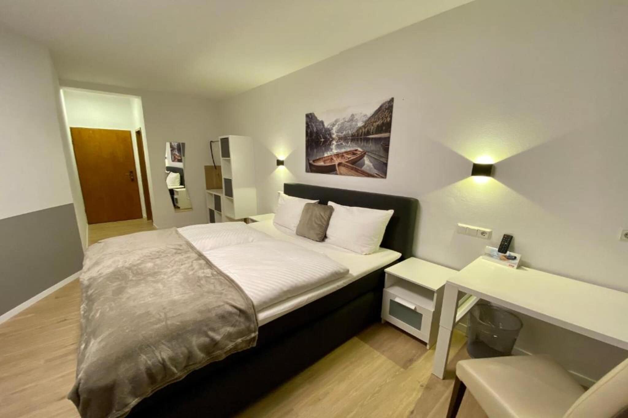 Landhotel Rauber Sankt Wendel - Double Room  Tarrace - Slaapkamer