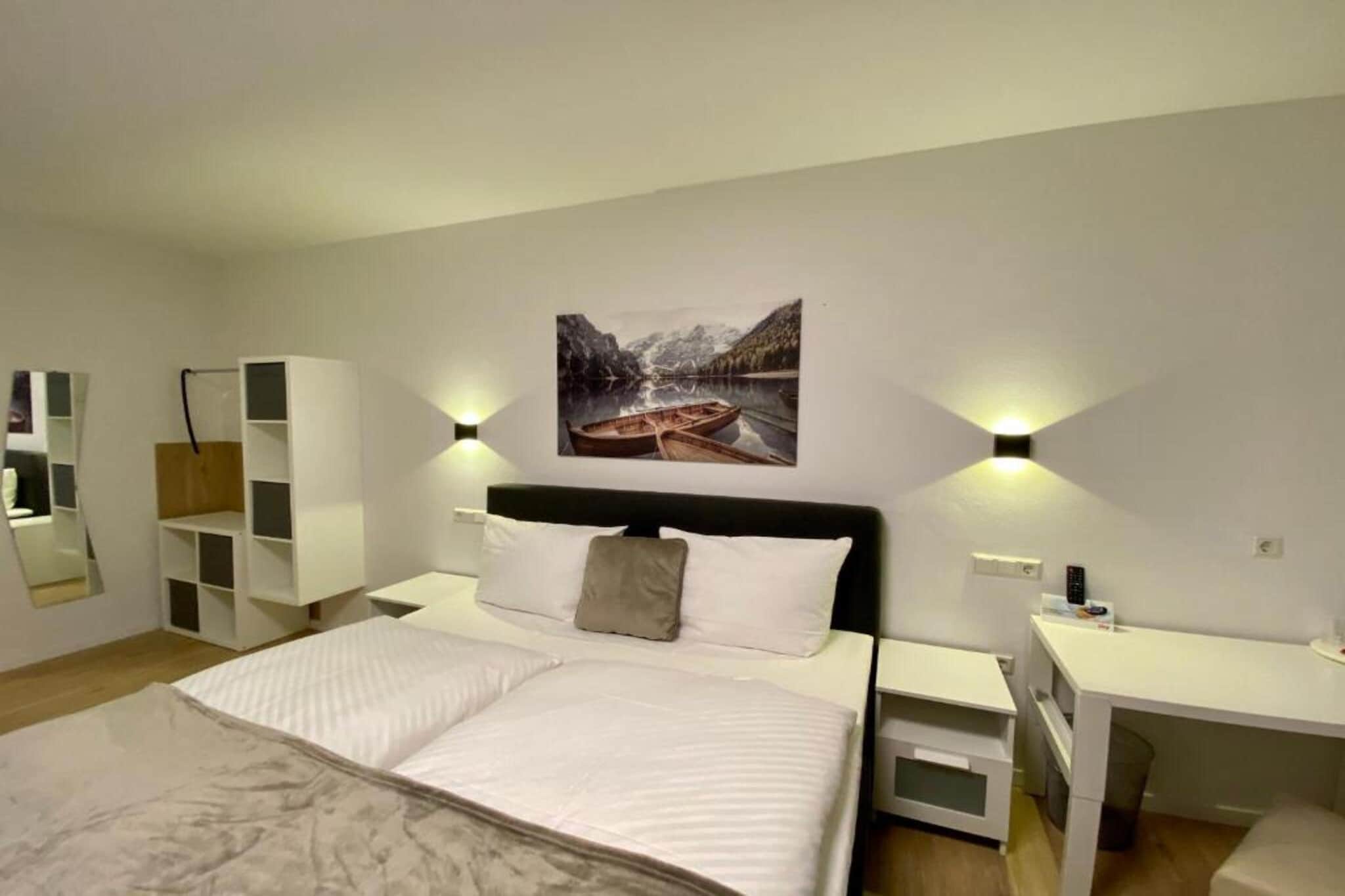 Landhotel Rauber Sankt Wendel - Double Room  Tarrace - Slaapkamer