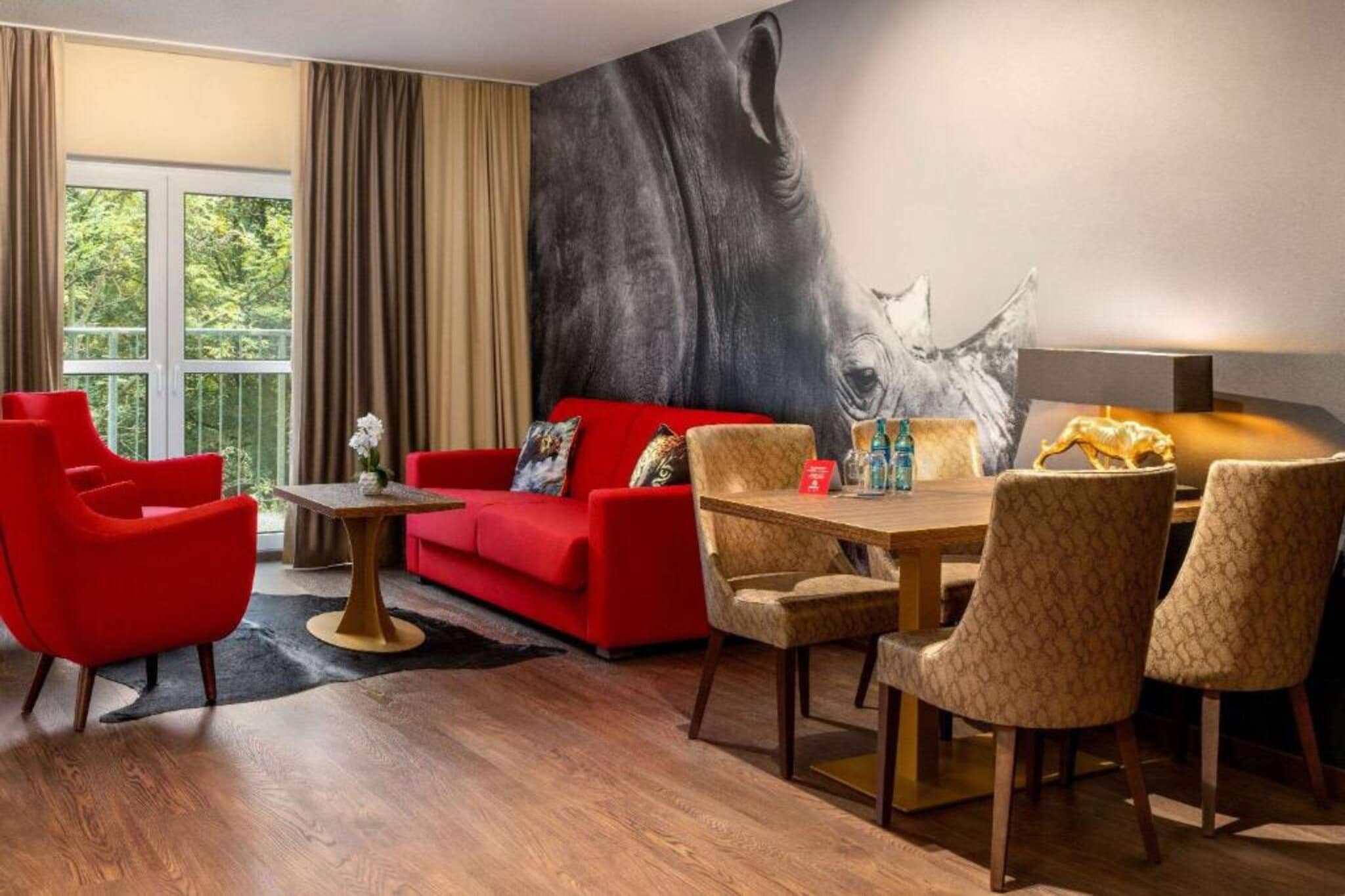 Amedia Hotel & Suites Leipzig - Suite - Living room