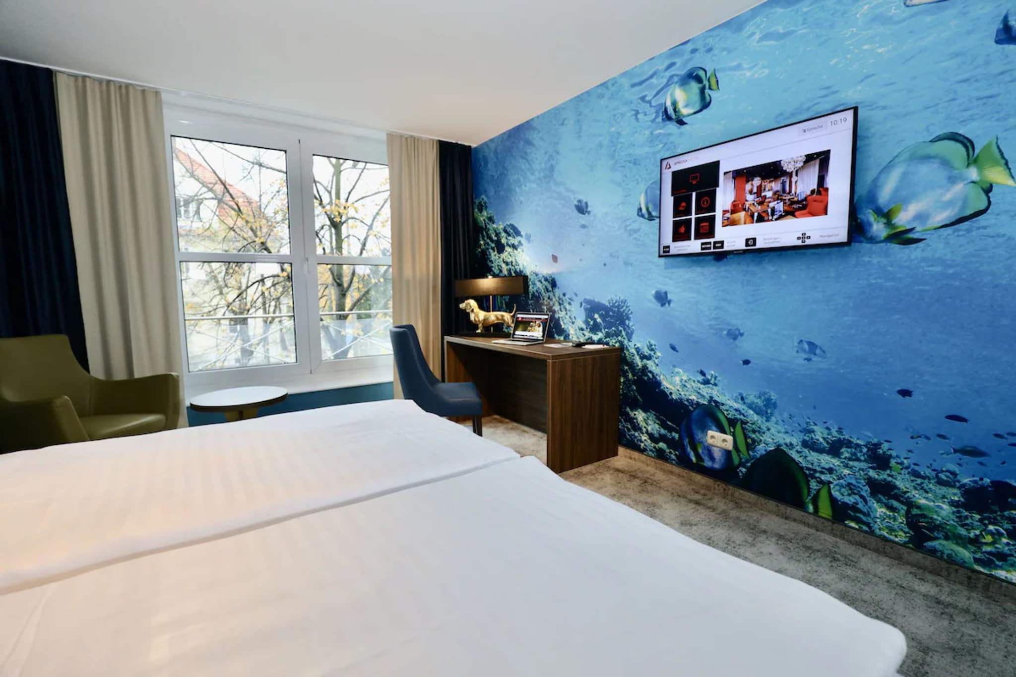 Amedia Hotel & Suites Leipzig - Suite - Bedroom
