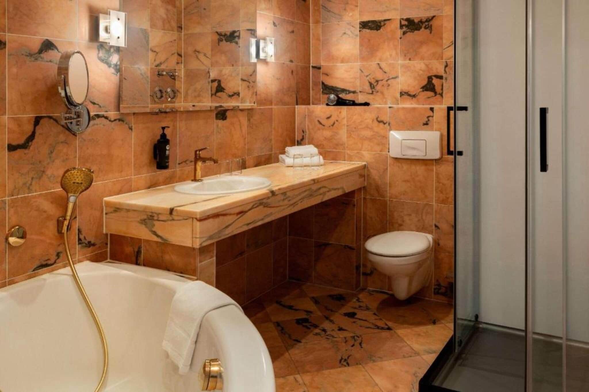 Amedia Hotel & Suites Leipzig - Suite Plus - Bathroom