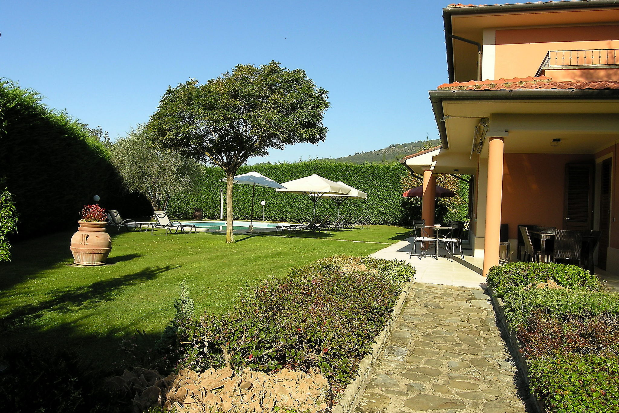 Villa Loro Ciuffenna, in den Hügeln der Toskana gelegen