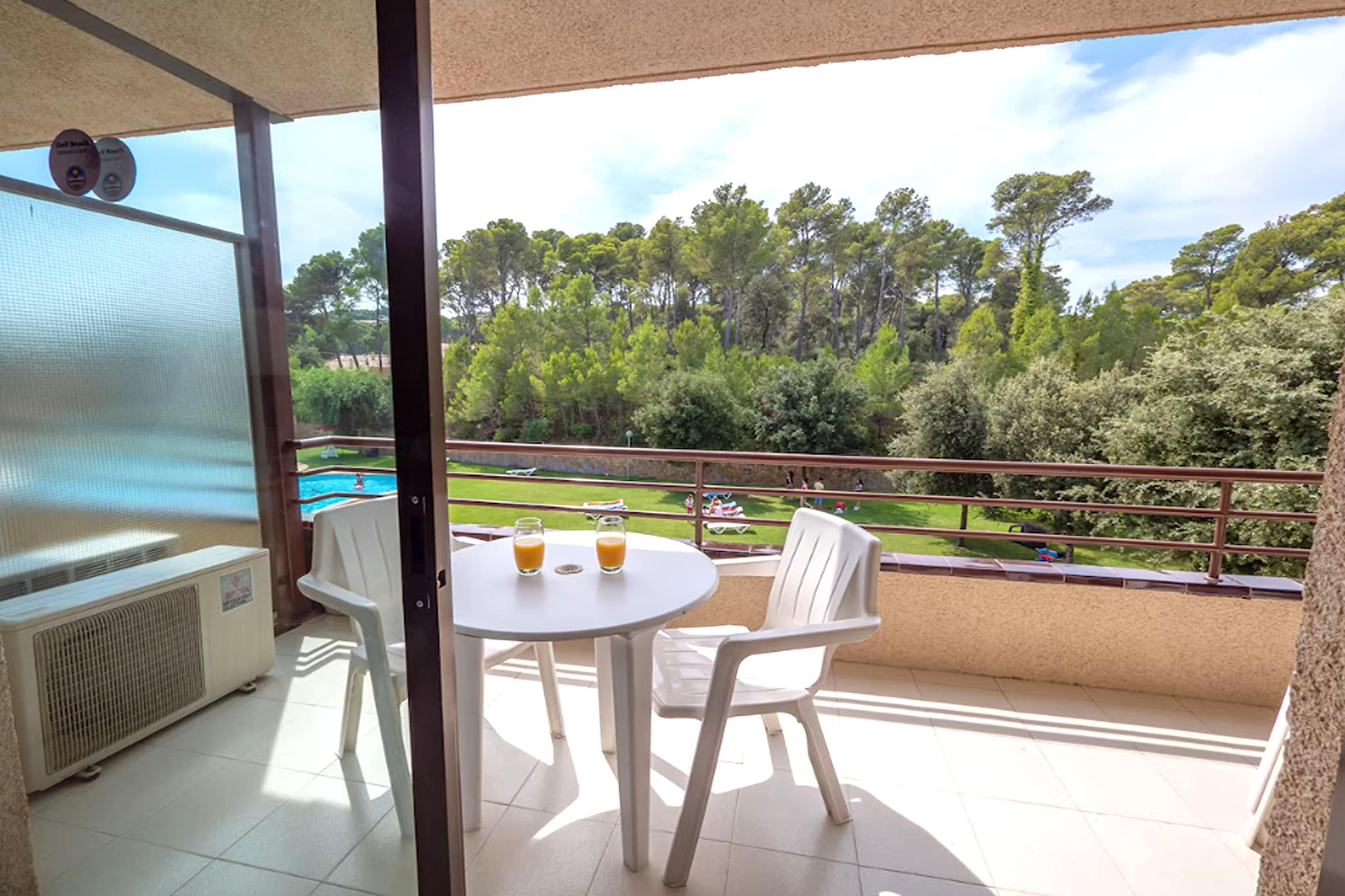Apartamento C golf beach con piscina - View in summer