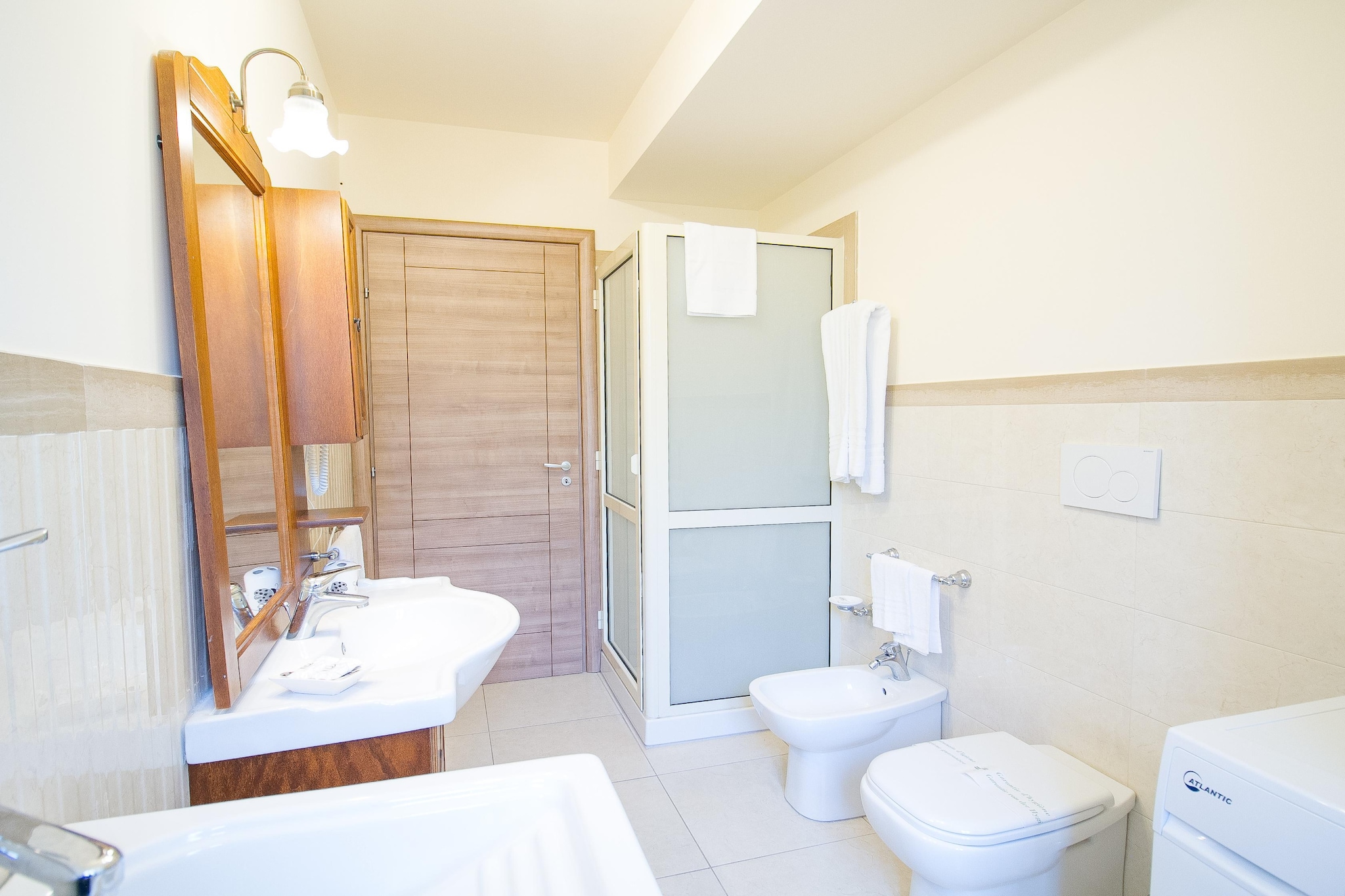 Nr 1 Appartamento Bilocale con giardino - Salle de bain