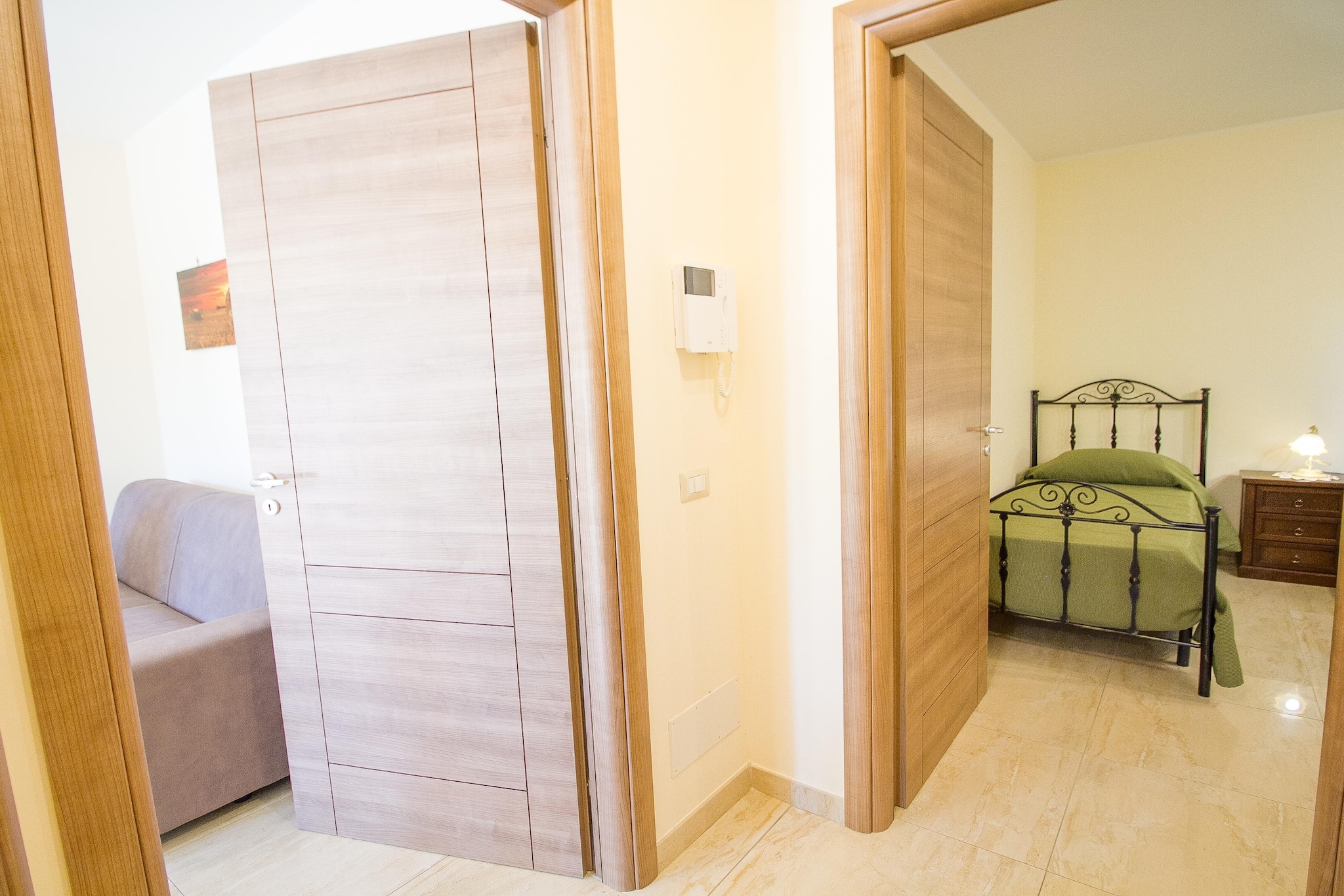 Nr 1 Appartamento Bilocale con giardino - Chambre
