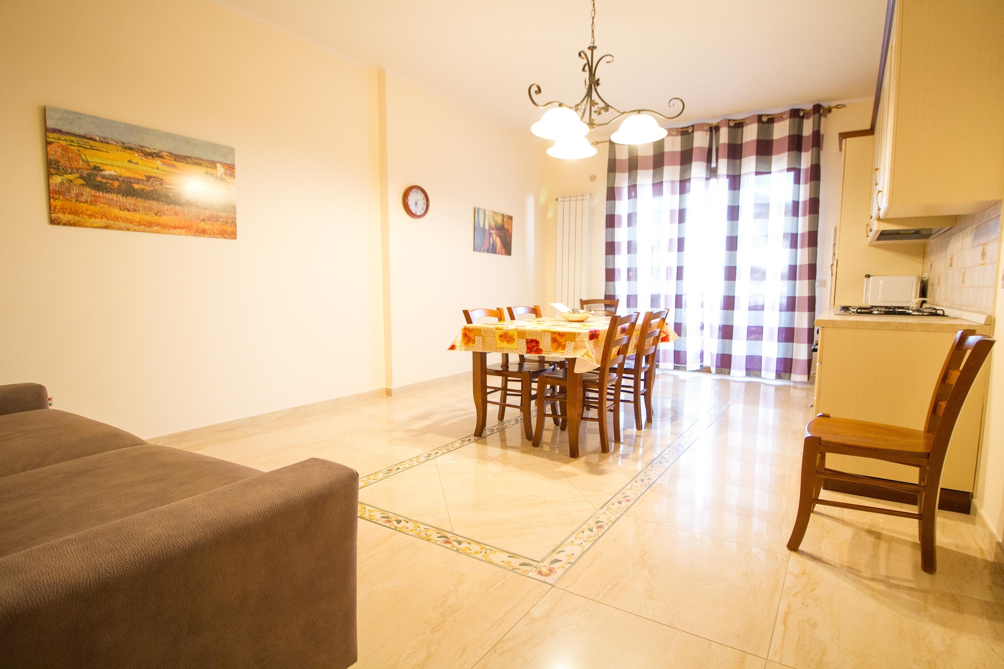 N 2 Appartamenti Trilocali con vista mare - Salle à manger