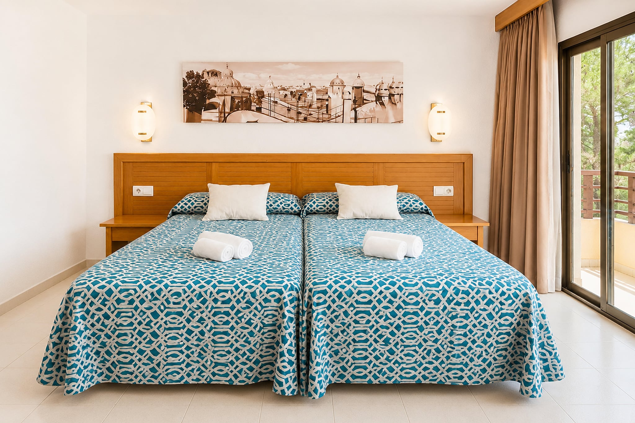 Apartamento C en Pals con piscina y vistas - Bedroom
