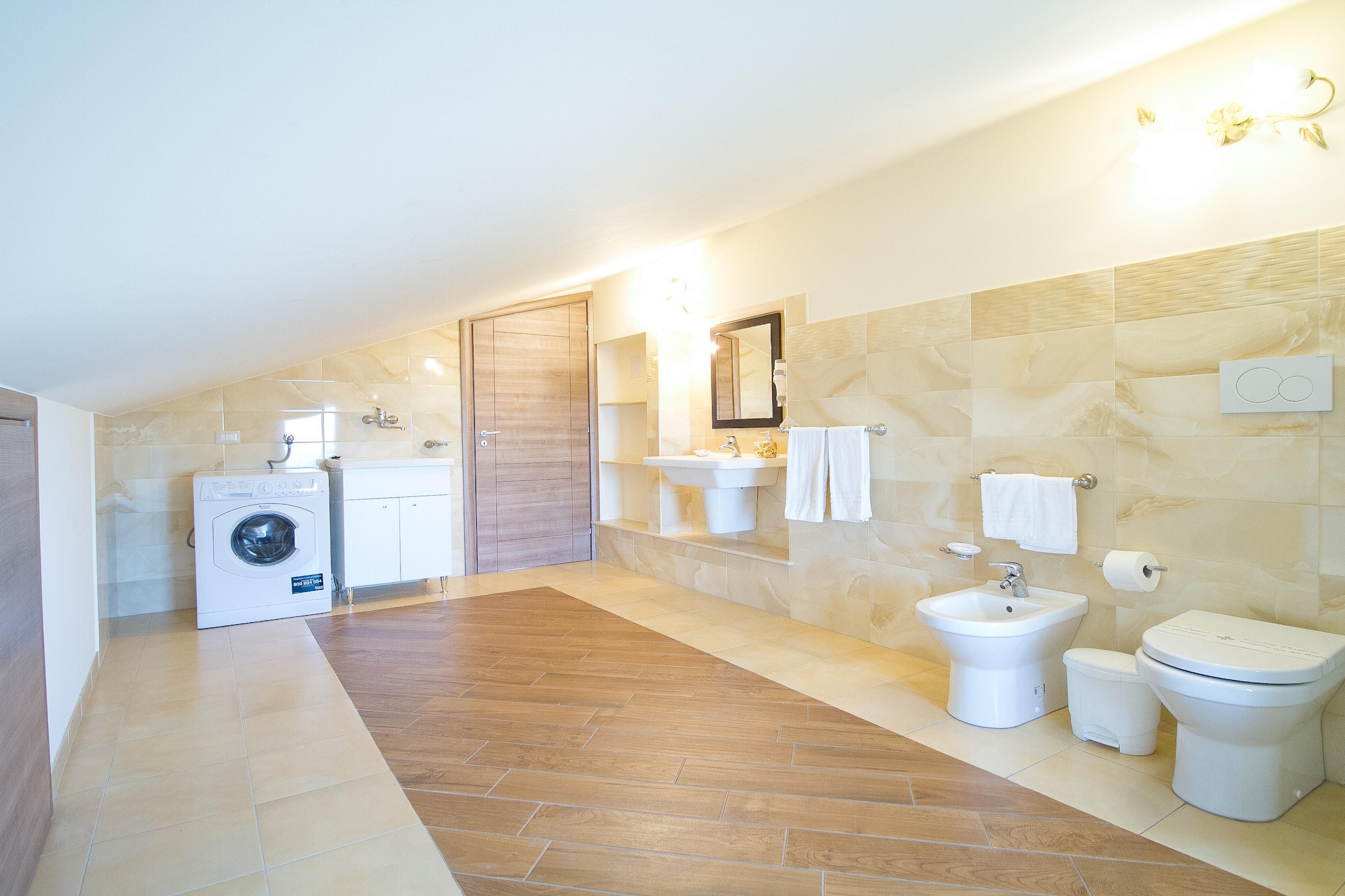 N 1 Appartamento Mansarda Luxury Suite con vista mare - Salle de bain