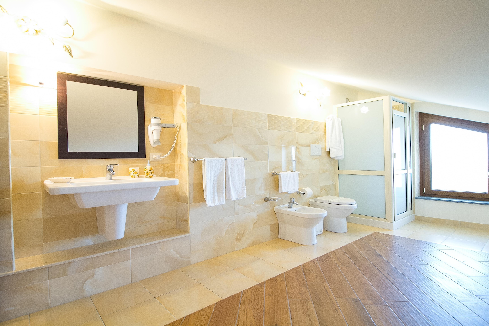 N 1 Appartamento Mansarda Luxury Suite con vista mare - Salle de bain