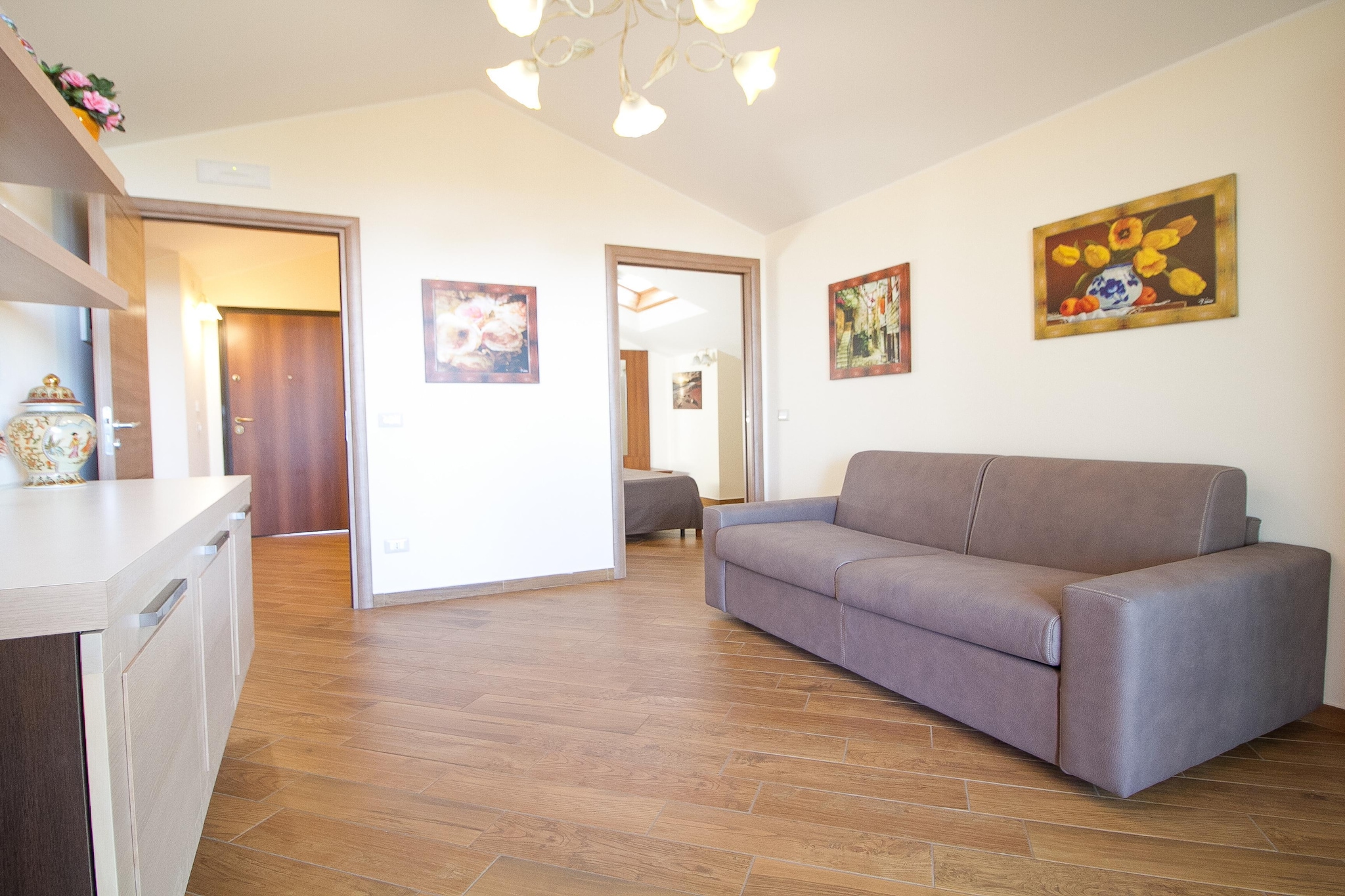 N 1 Appartamento Mansarda Luxury Suite con vista mare - Salon