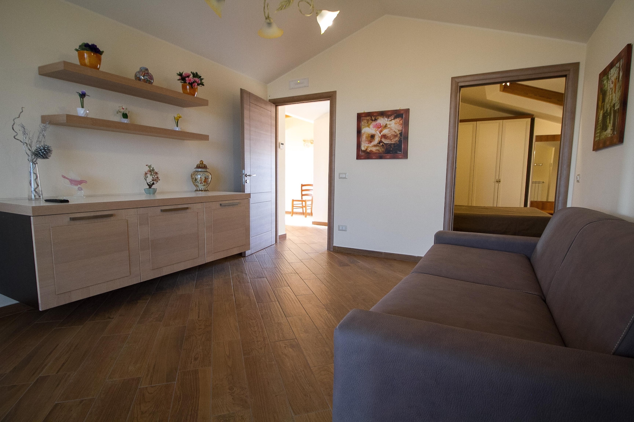 N 1 Appartamento Mansarda Luxury Suite con vista mare - Salon
