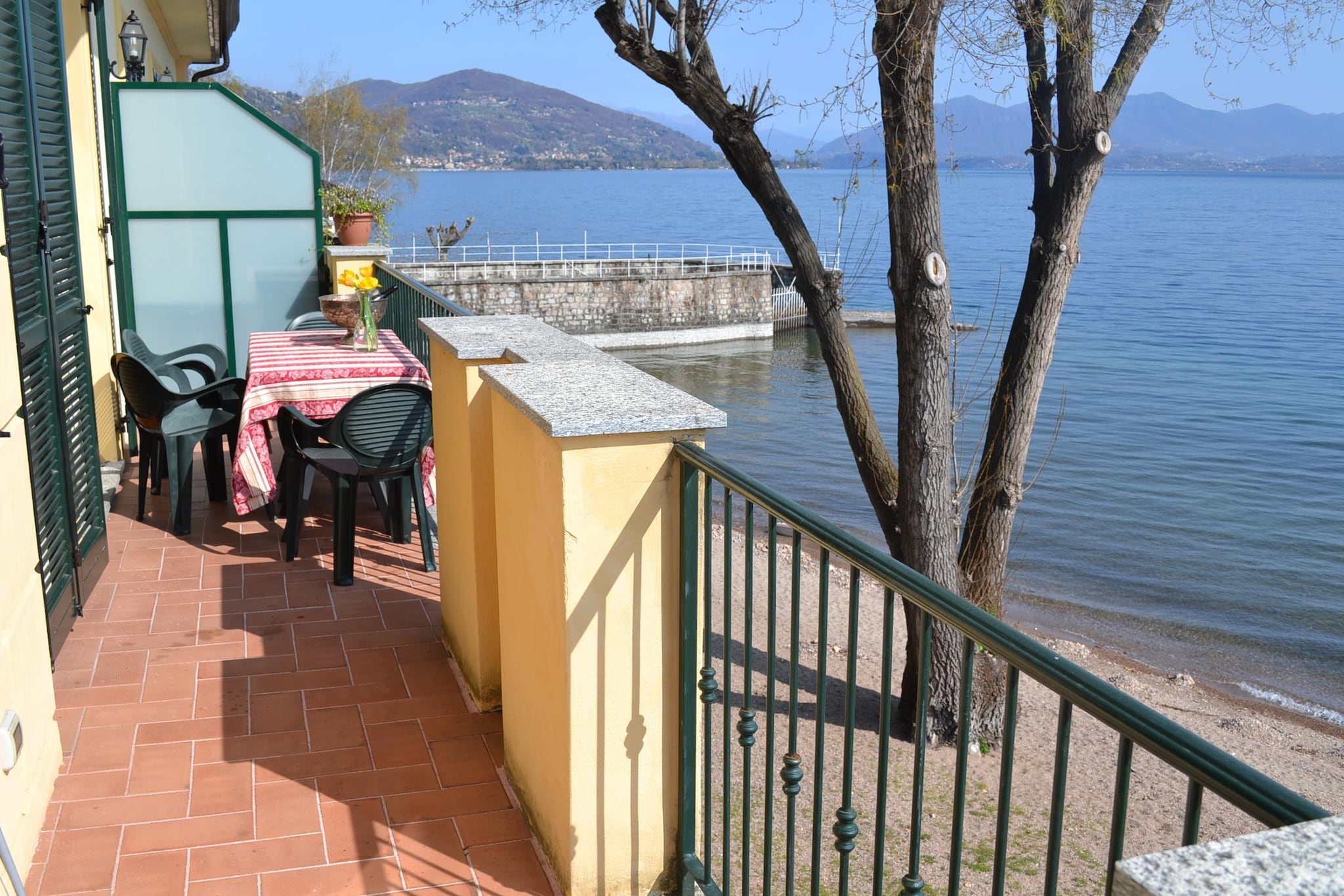 Villa Greta Meina-Trilo Angera or Arona - Terrasse / balcon