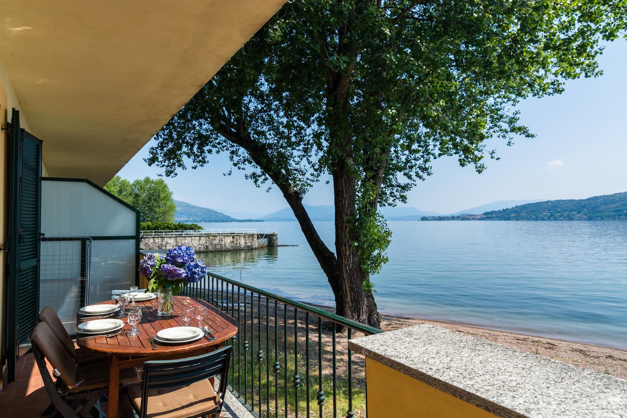 Villa Greta Meina-Trilo Angera or Arona - Terrasse / balcon