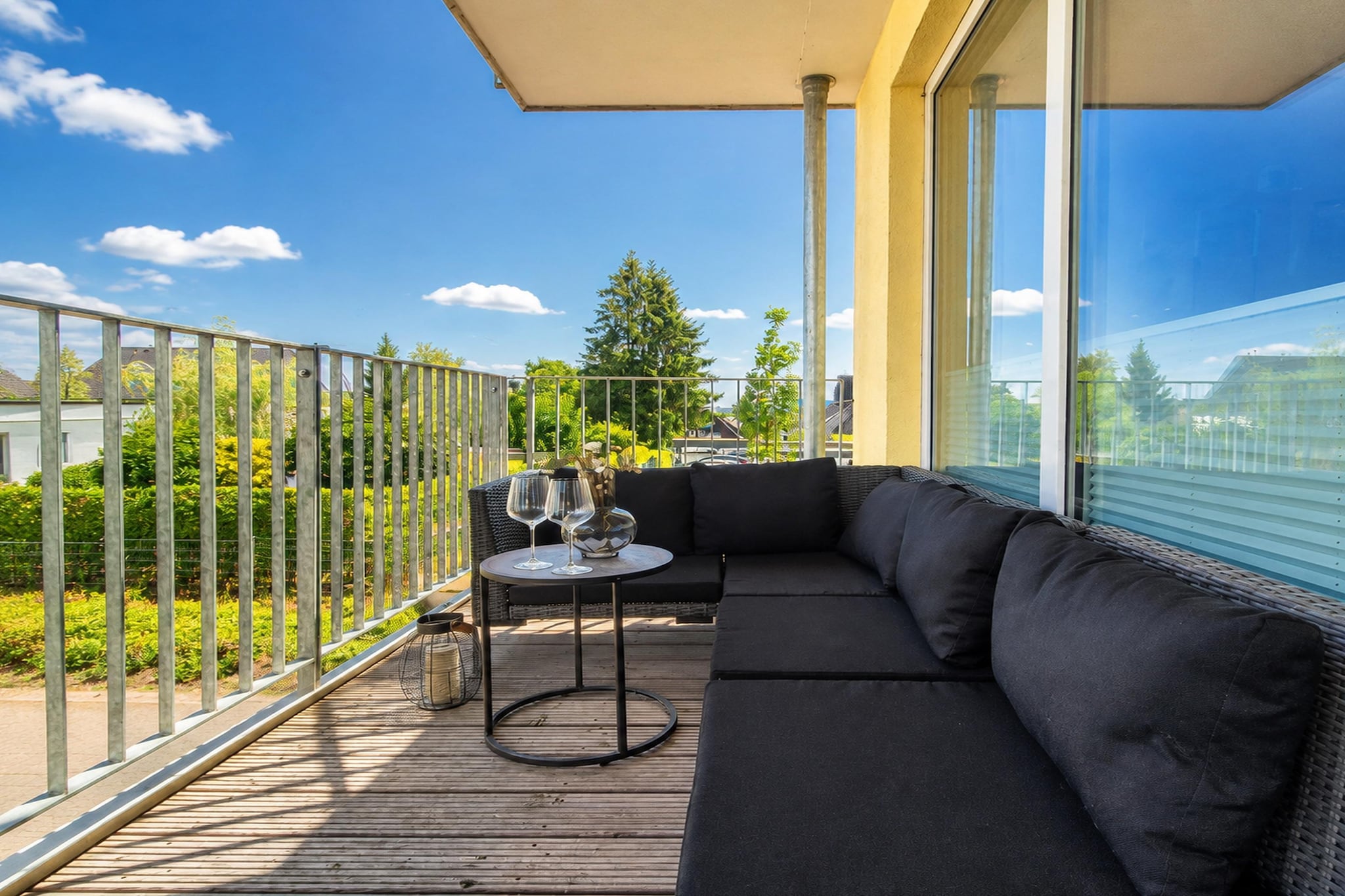1 SZ/4 P- Winterberg Appartement 21140 - Terrasbalkon