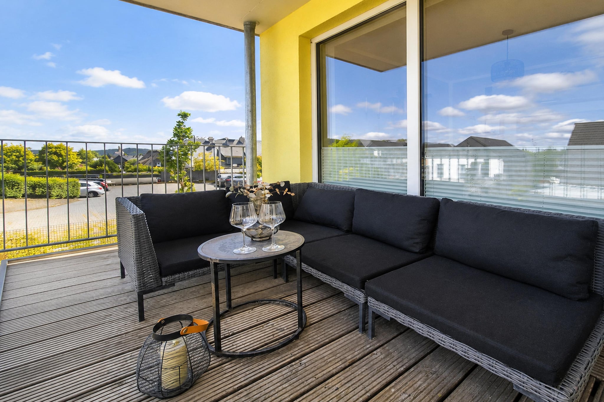 1 SZ/4 P- Winterberg Appartement 21140 - Terrasbalkon