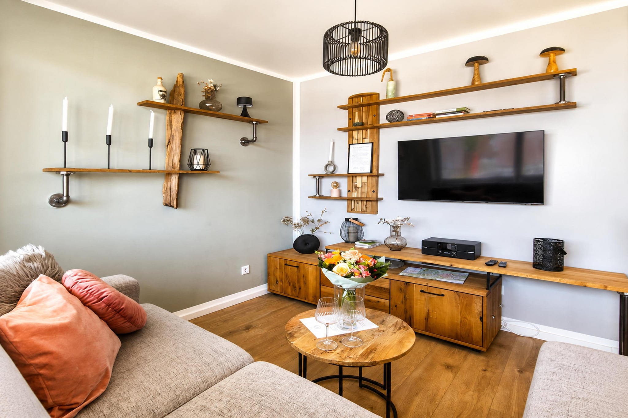 1 SZ/4 P- Winterberg Appartement 21140 - Woonkamer