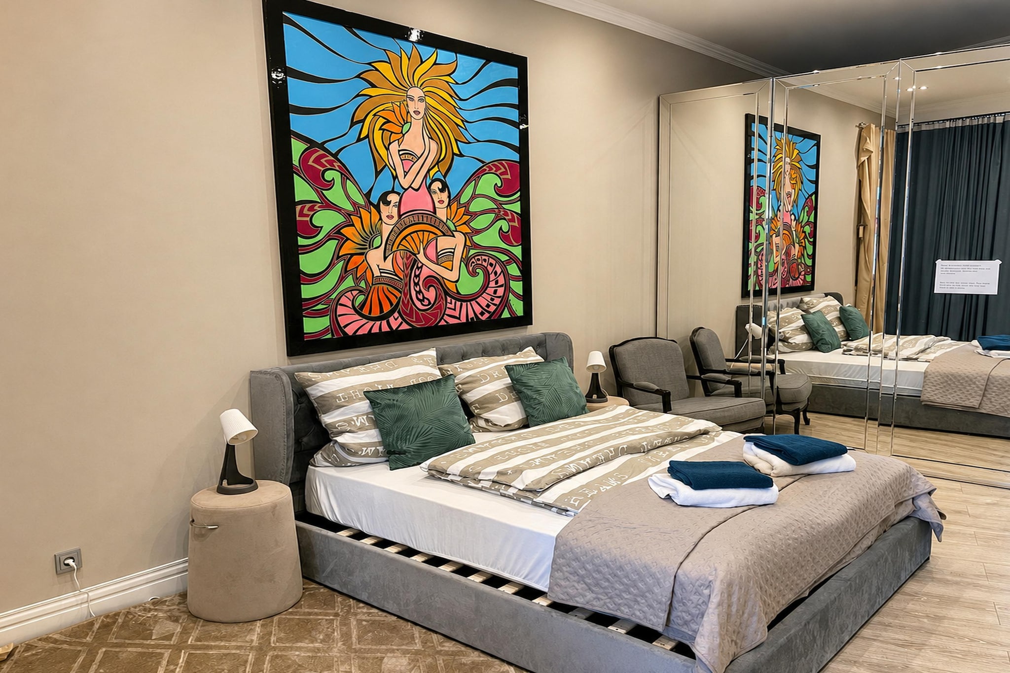 Verde Design Apartment - Slaapkamer
