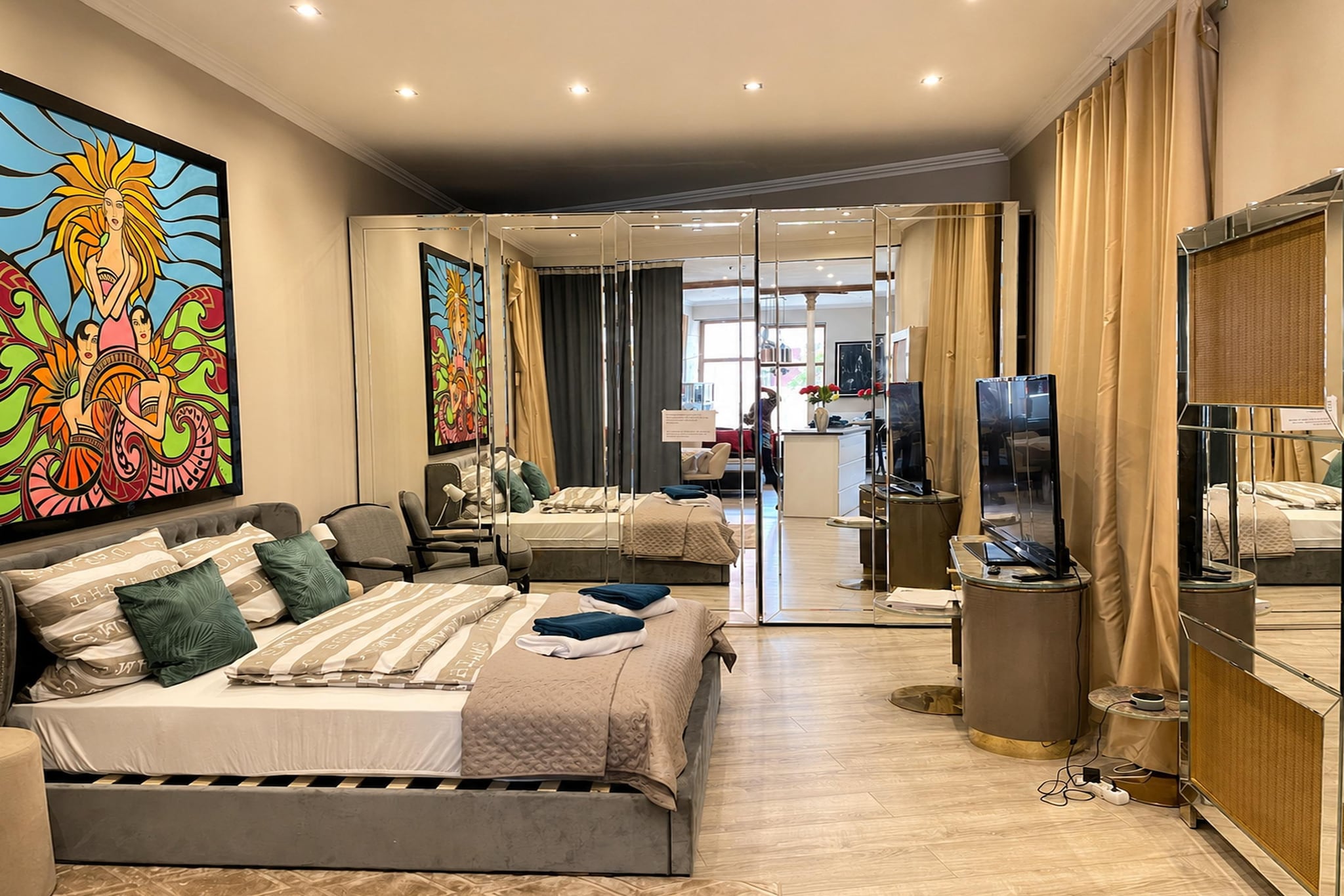 Verde Design Apartment - Slaapkamer