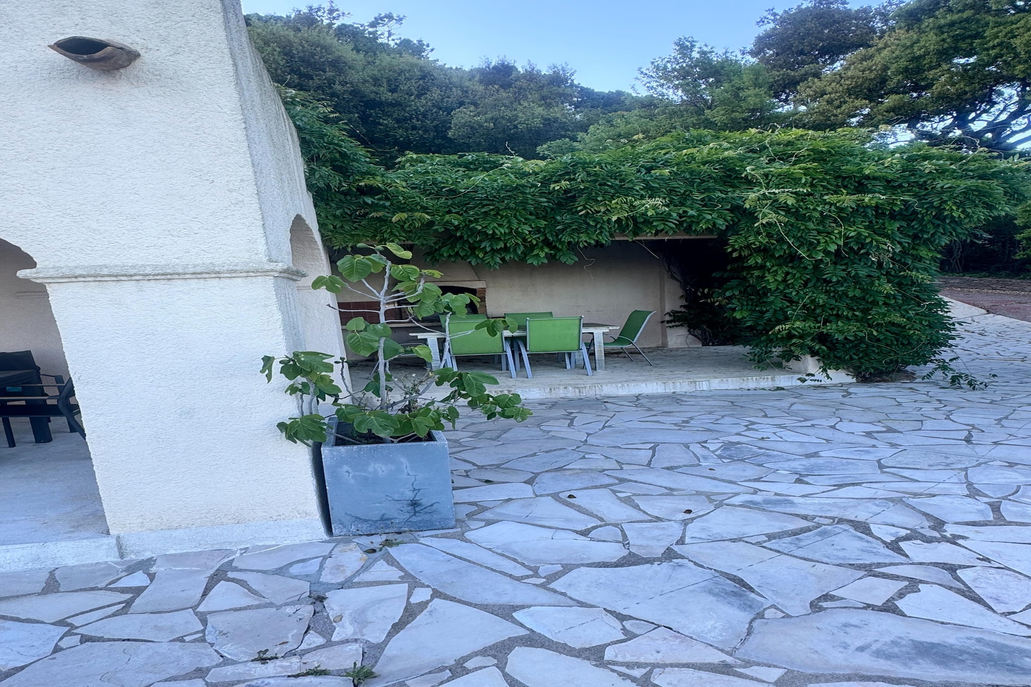 Maison de campagne avec piscine chauffée - Terrasse