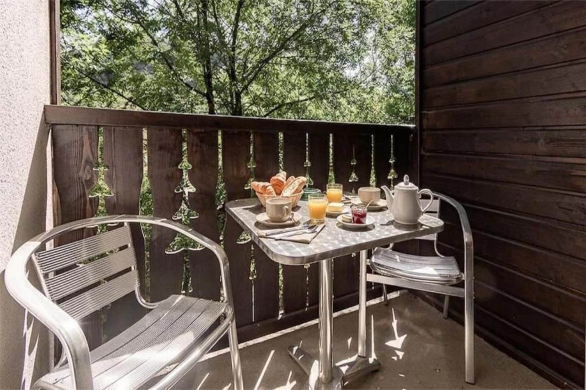 Les Chalets d'Ax N°206 - 2P6C - Terrasbalkon