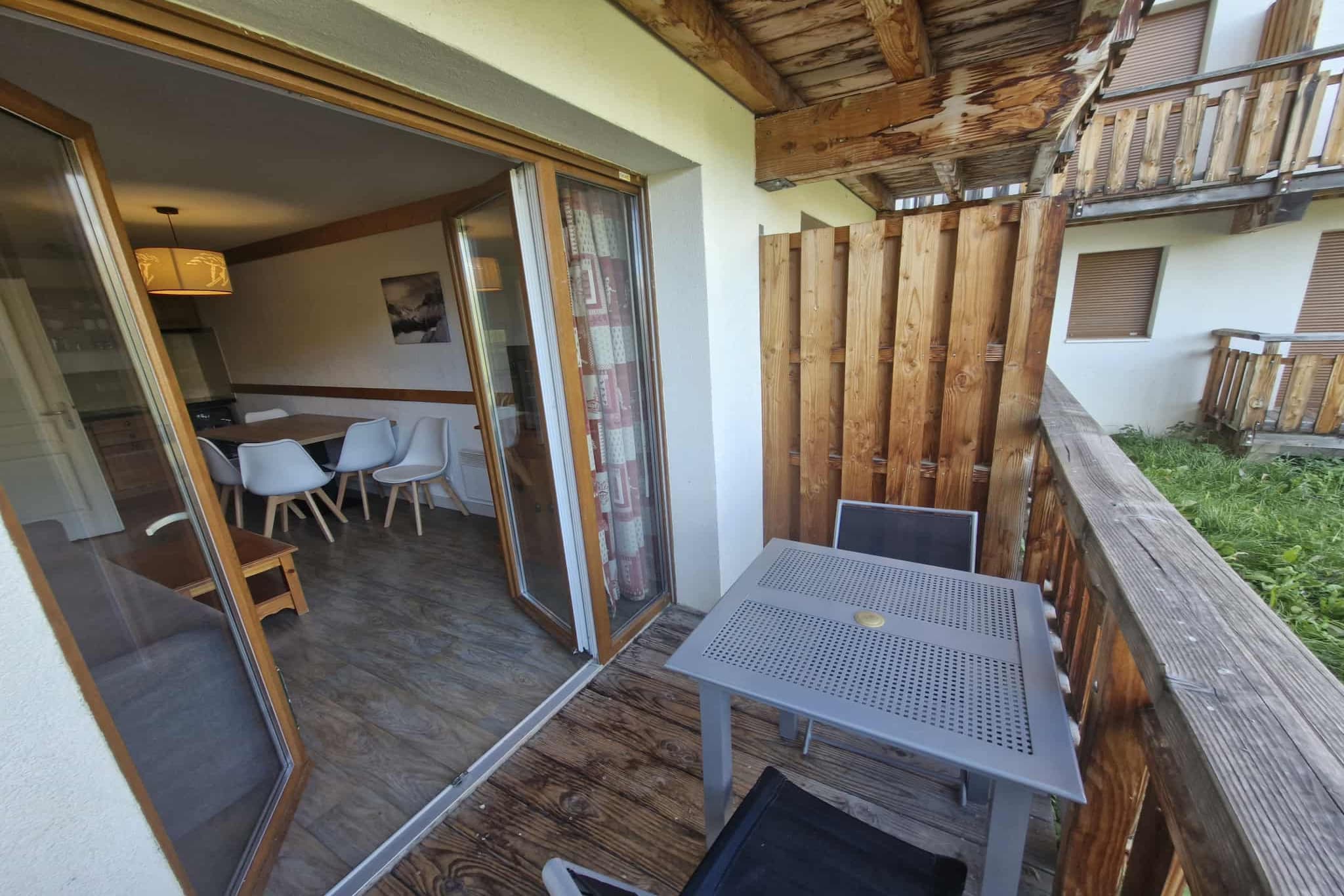 Les Bergers D N°009 - 2P6C - Terrasbalkon