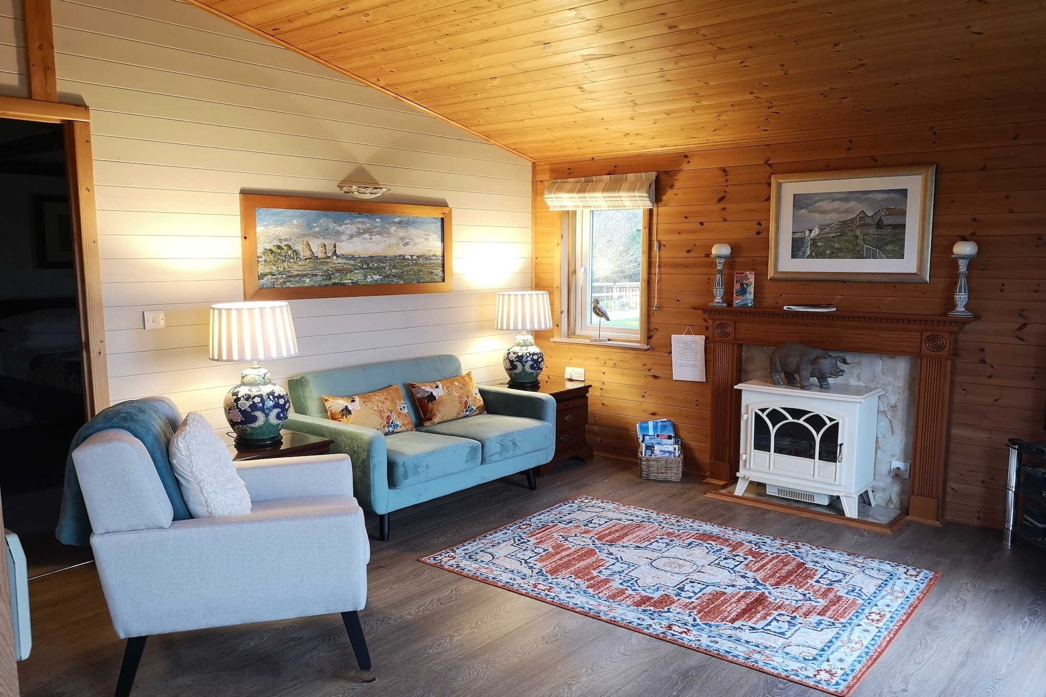 Cottage in Brookland with Private Sauna