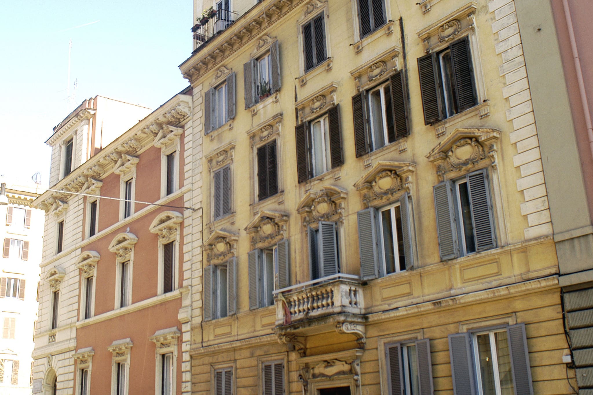 Modernes Appartement in Rom mit Blick auf die Stadt