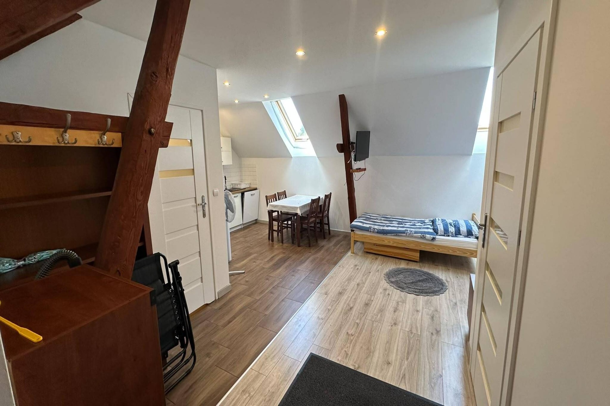 Apartament wakacyjny 2 z pralką Noskowo - Schlafzimmer