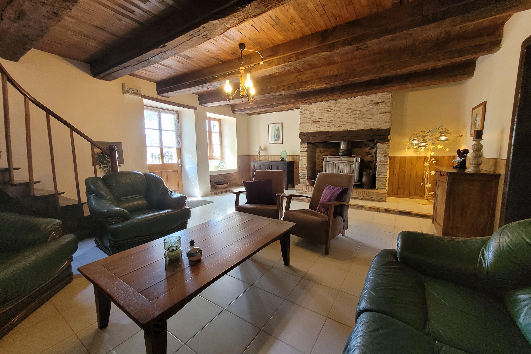 Gite La Vigne - Woonkamer