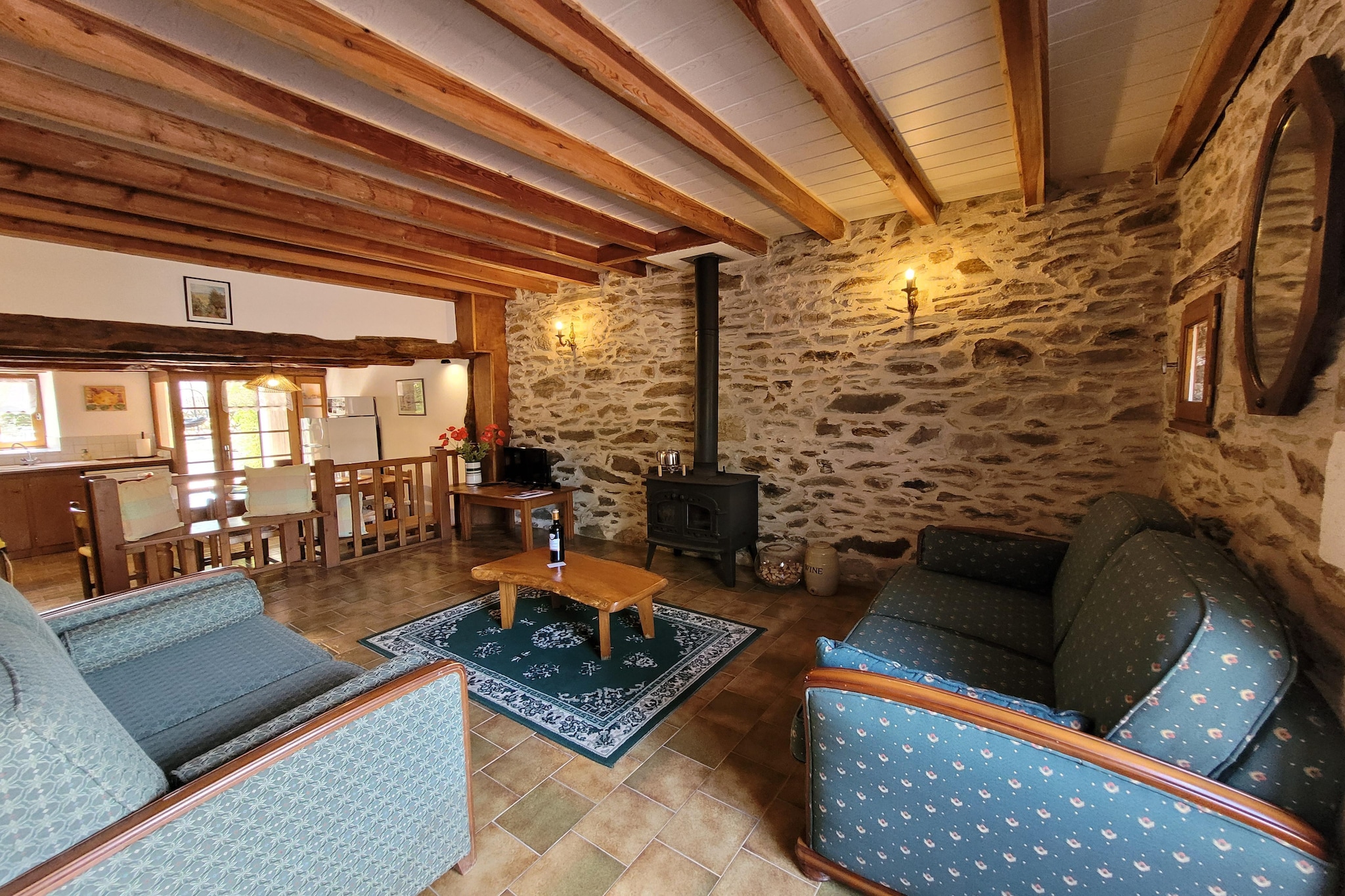 Gite La Cave - Woonkamer
