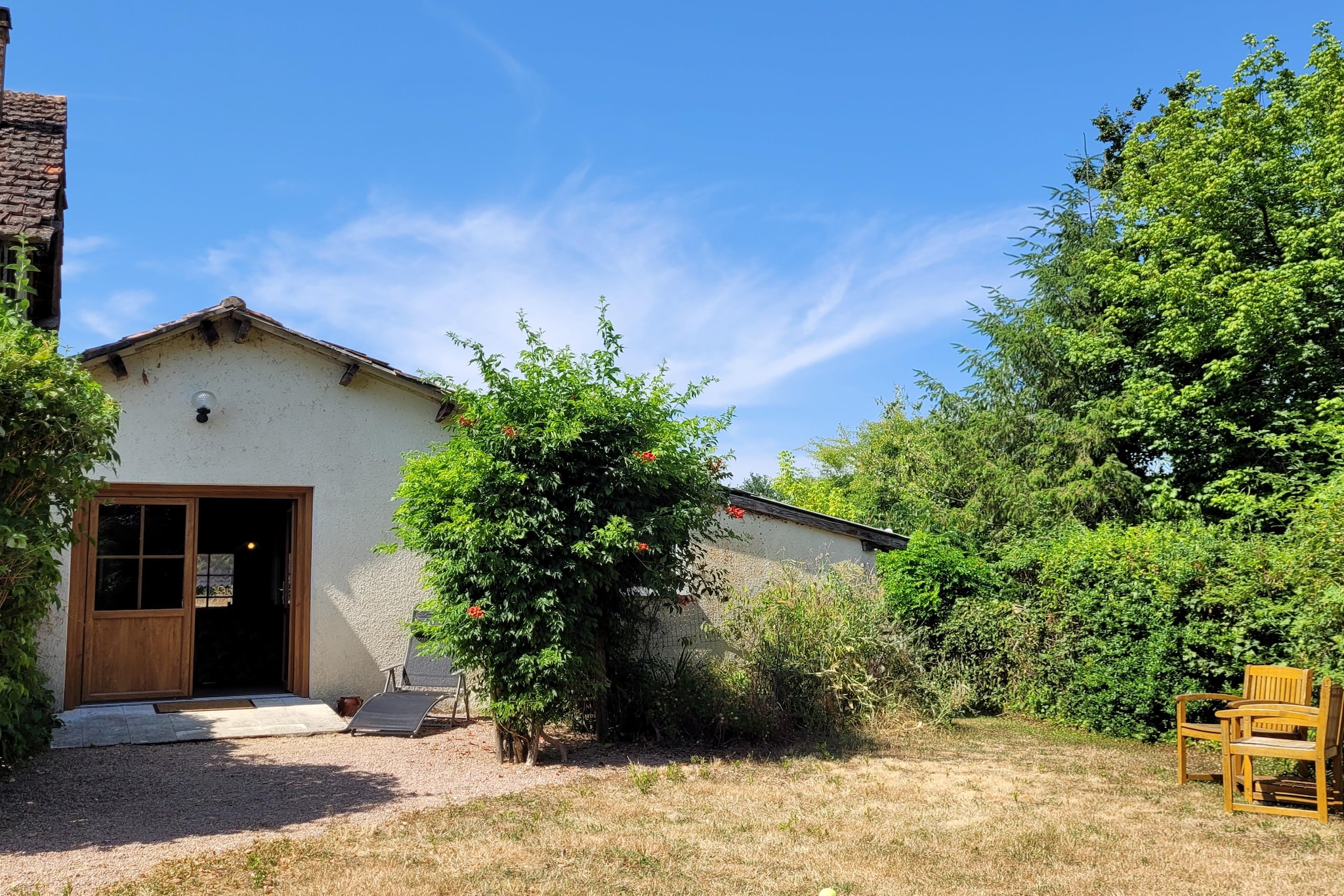 Gite Syrah - Tuinen zomer