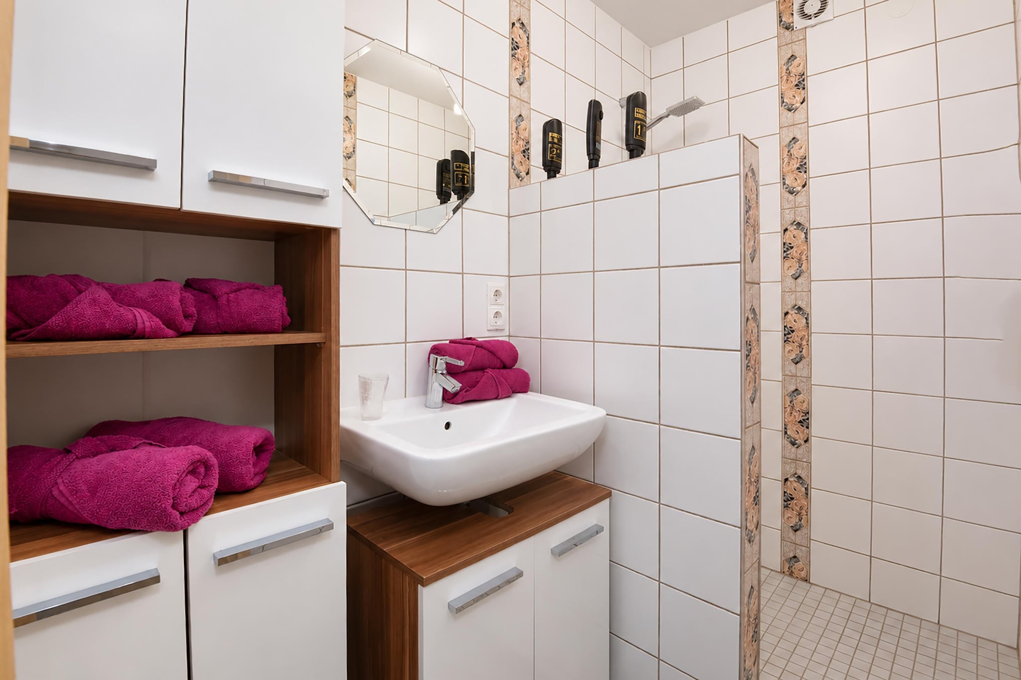 Ferienwohnung Martha - Badkamer