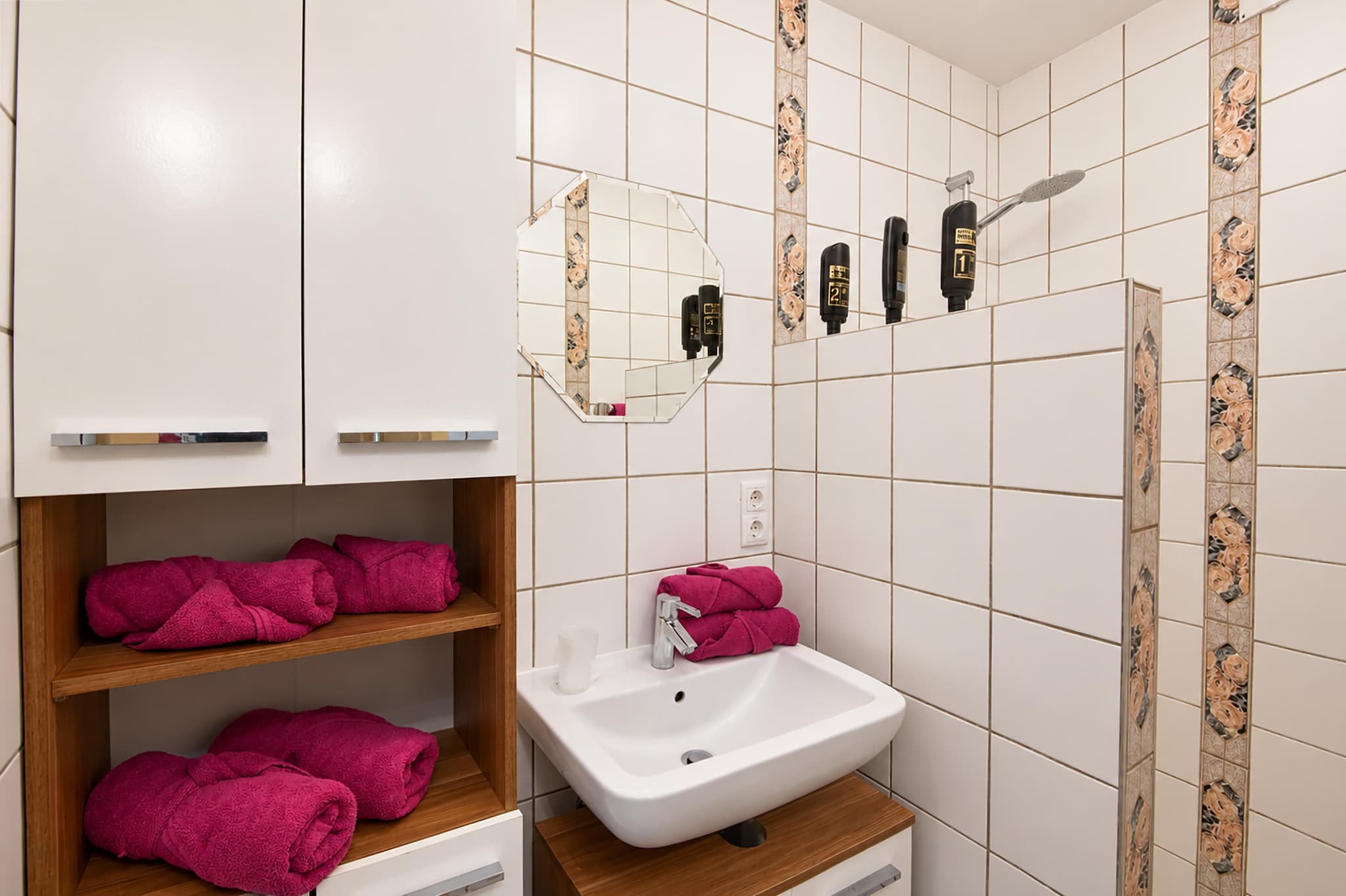 Ferienwohnung Martha - Badkamer