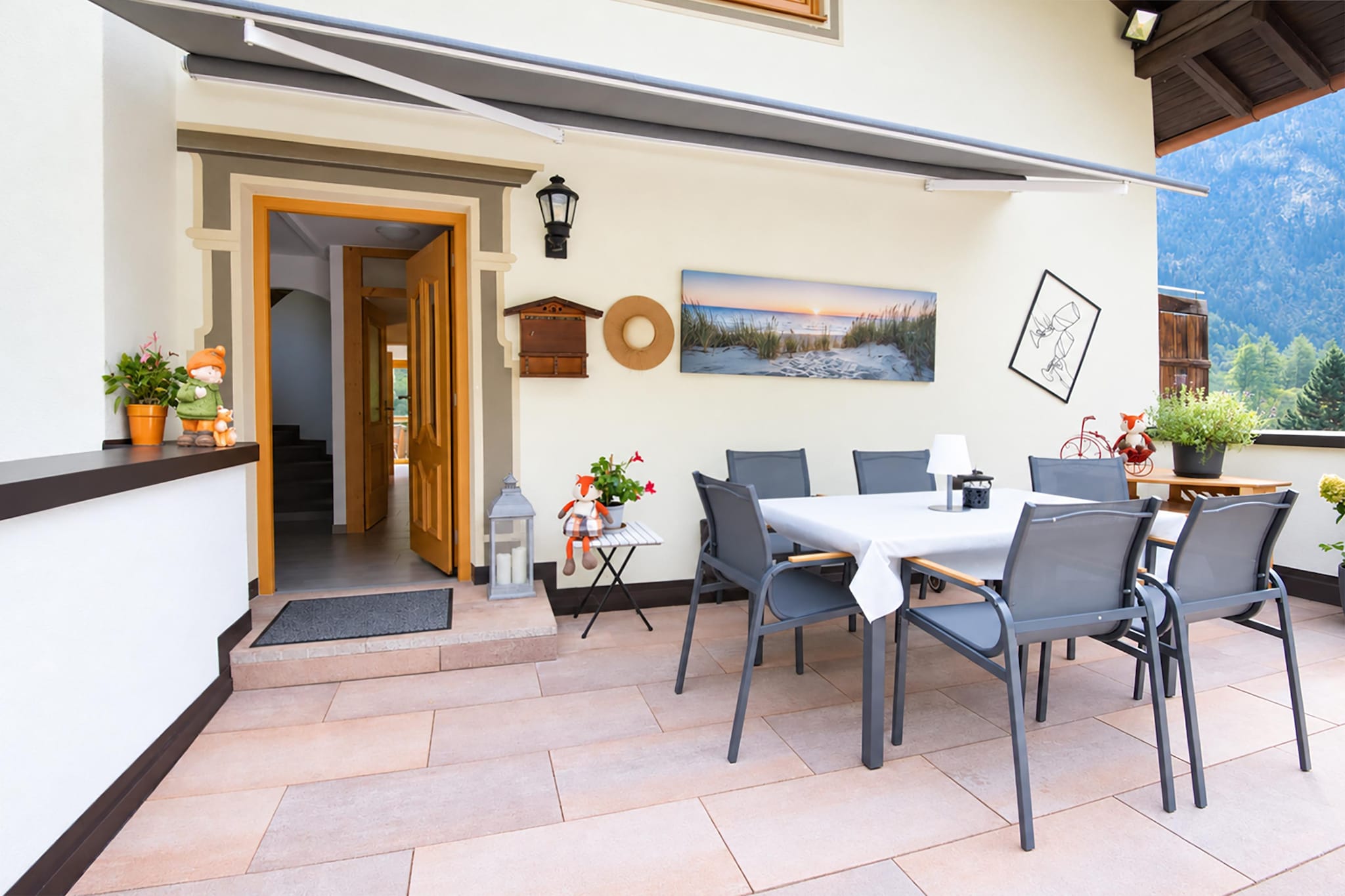 Ferienwohnung Martha - Terrasbalkon