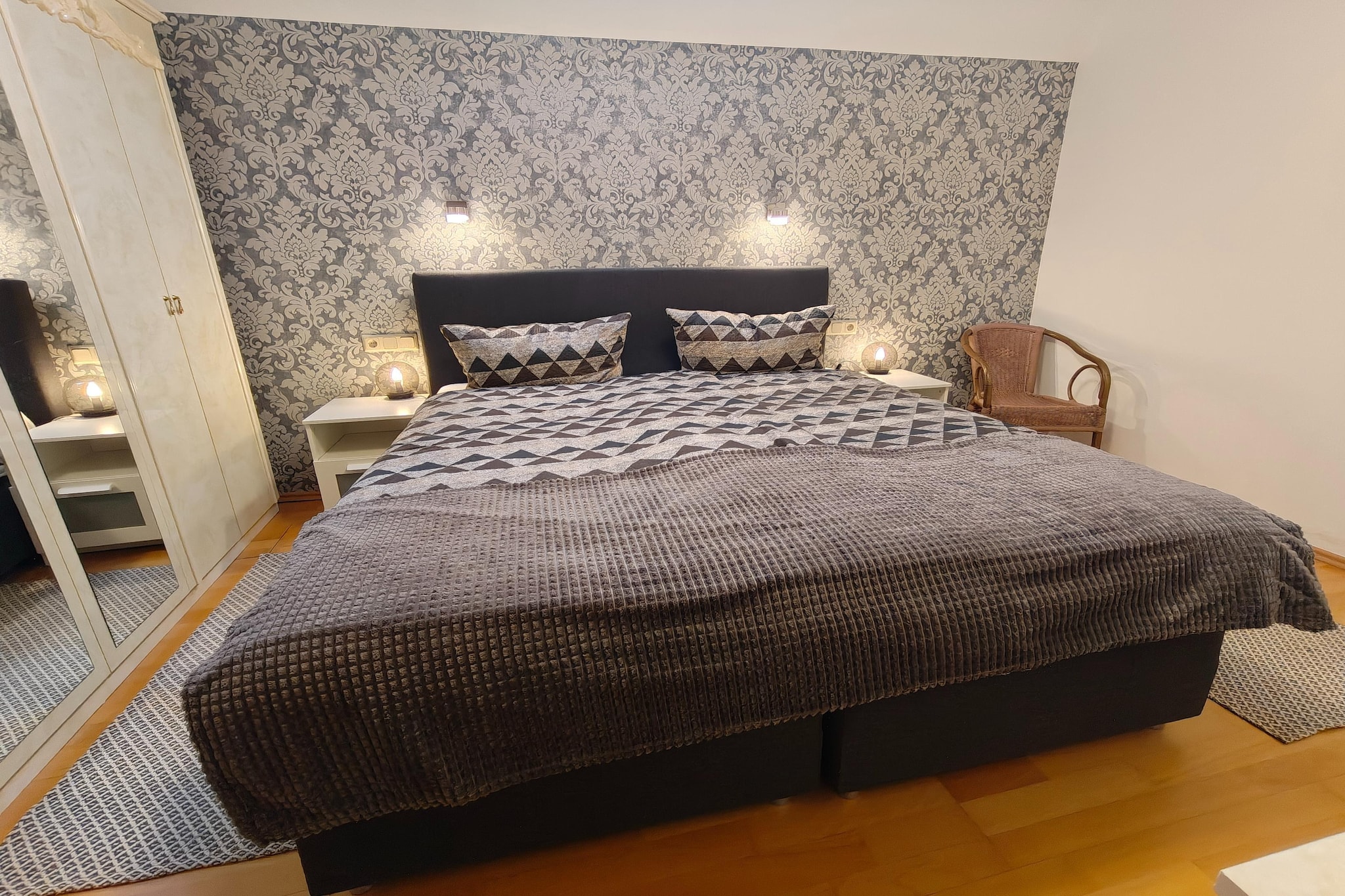 Landhotel Rauber Sankt Wendel - 2 Bedroom Apartment 4 Guest - Slaapkamer