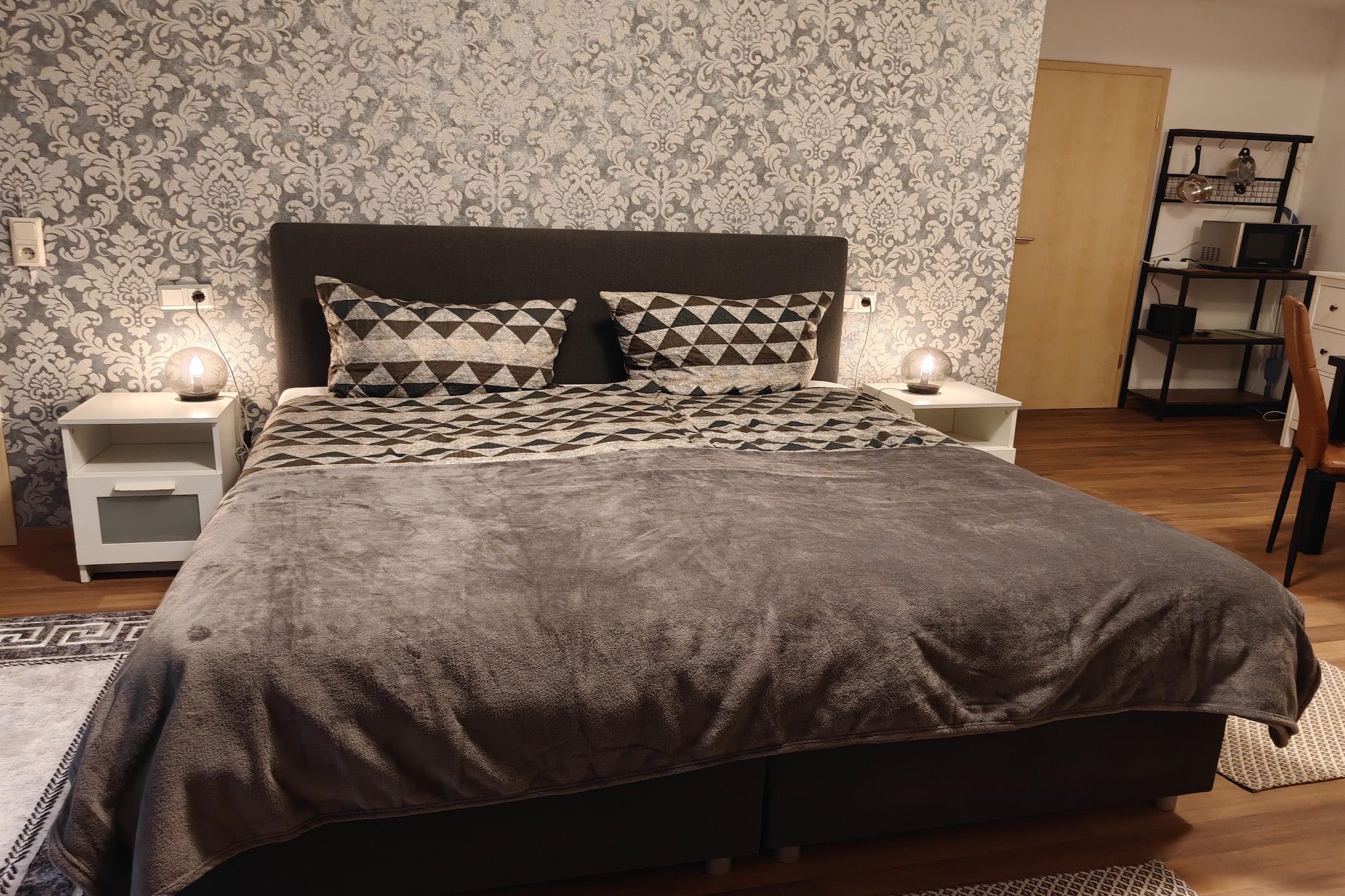 Landhotel Rauber Sankt Wendel - 2 Bedroom Apartment 4 Guest - Slaapkamer