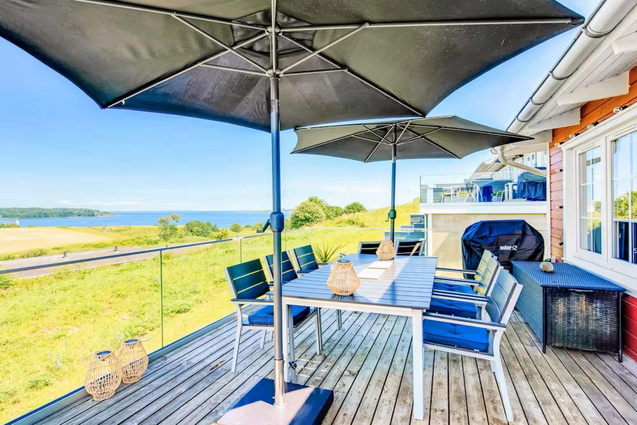5 sterren vakantie huis in Aabenraa - Waterzicht