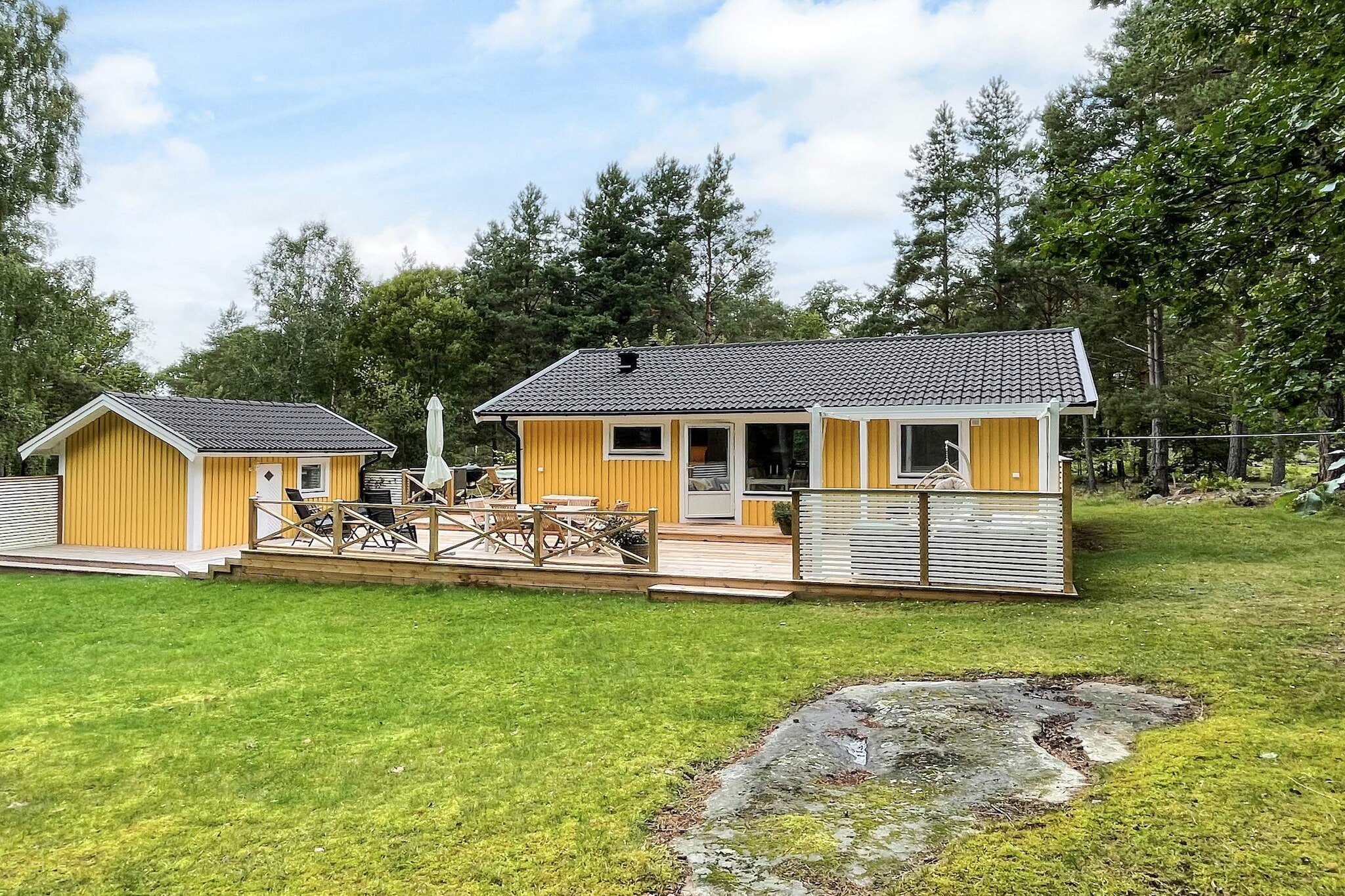 4 sterren vakantie huis in GUNNEBO - Buitenlucht