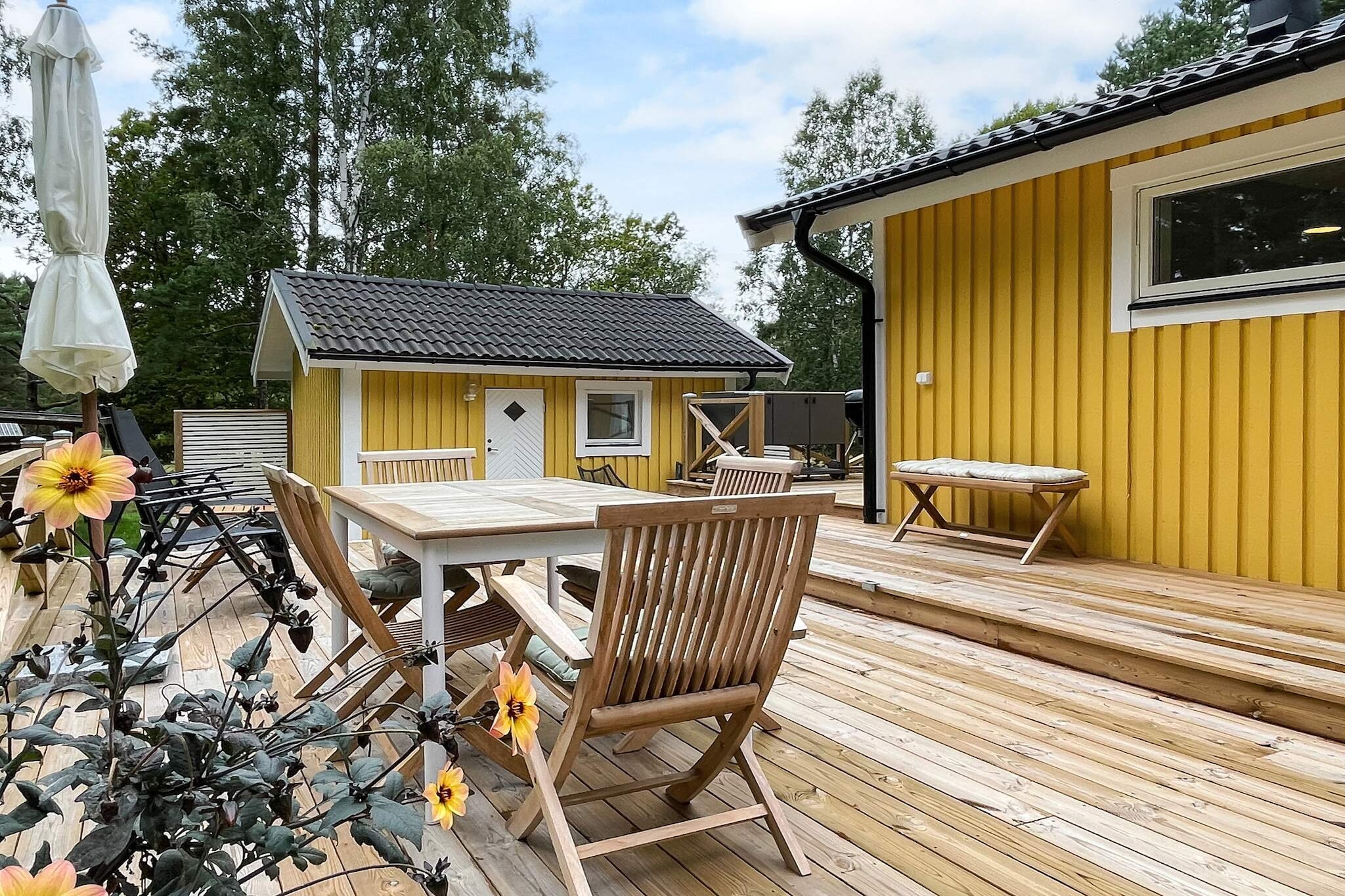 4 sterren vakantie huis in GUNNEBO - Buitenlucht